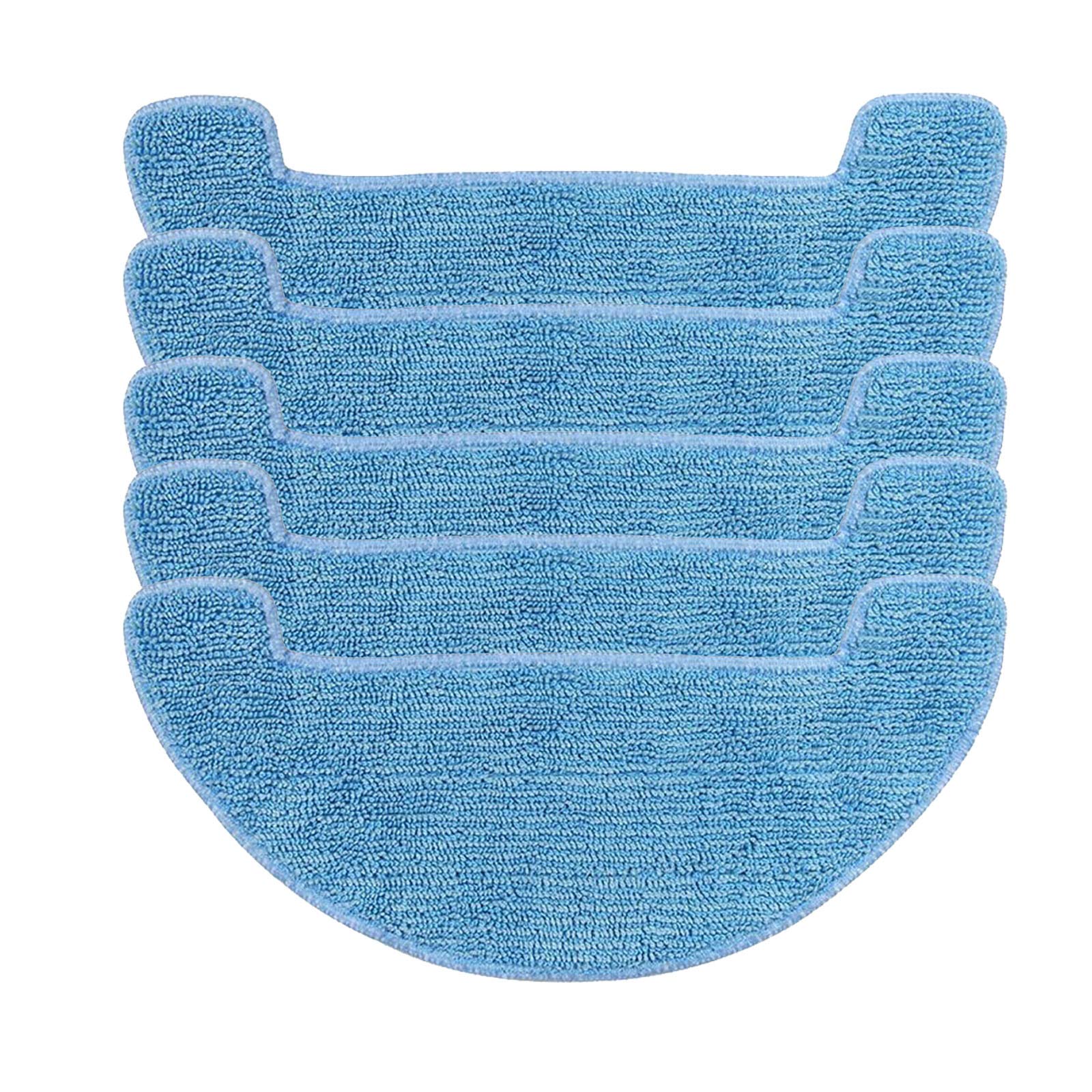 GYing 5 pcs Replacement Wet-Dry Mop Cloths for Coredy R500 R500+ R550 R3500S R700 R600 R650 R750 Robot Vacuum Cleaner Parts, Model MC01