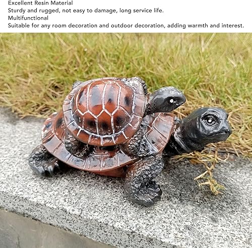 Miniatura 3 de Sea Turtle Ornament, Turtle Statue for Garden, Indoor Outdoor Decor, Suitable for Desktops, Gardens, Fish Tanks, Homes, Offices, Living Rooms,