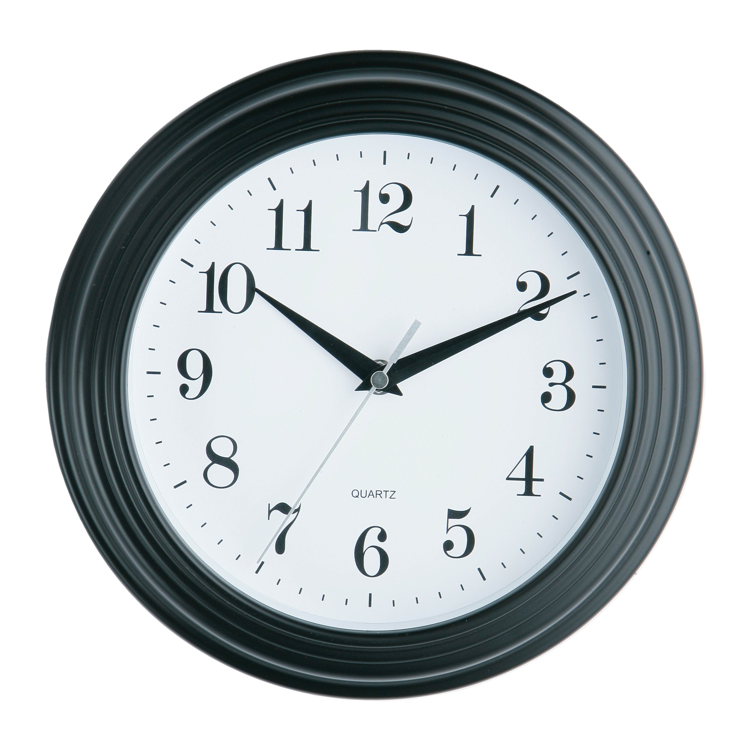 Premier Black Housewares Vintage Wall Clock, 26 Cm