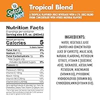 Vista 2 de V8 Splash Diet Tropical Blend - Bebida de jugo saborizado, botella de 64 onzas líquidas