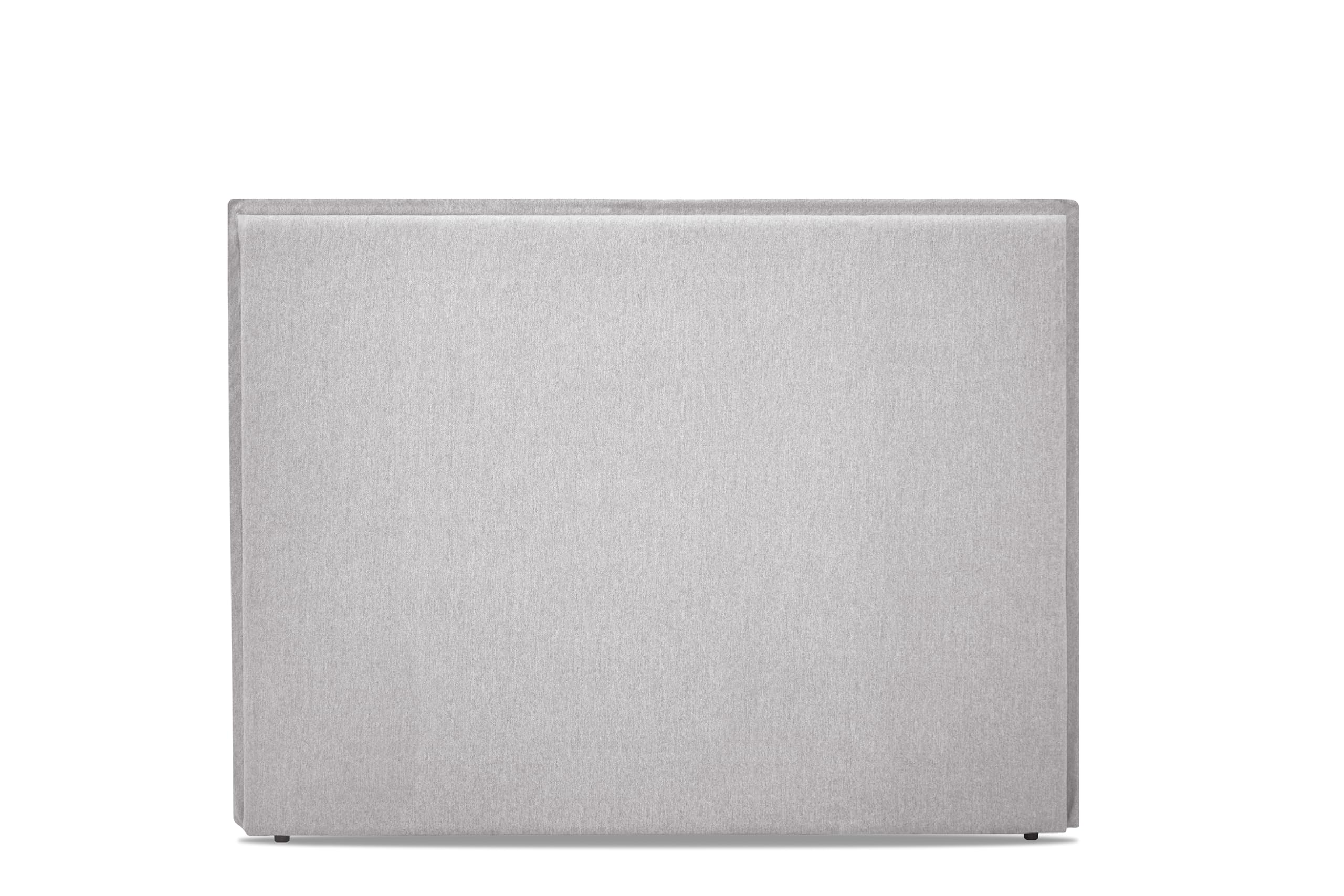 WIN REST Cabecero de Cama Duna Tapizado Lino Tela Antimanchas, Fibras Naturales, Tacto Fresco, Moderno y Elegante, Color Lino Perla, Cabecero 160X120 cm (Cama 150)