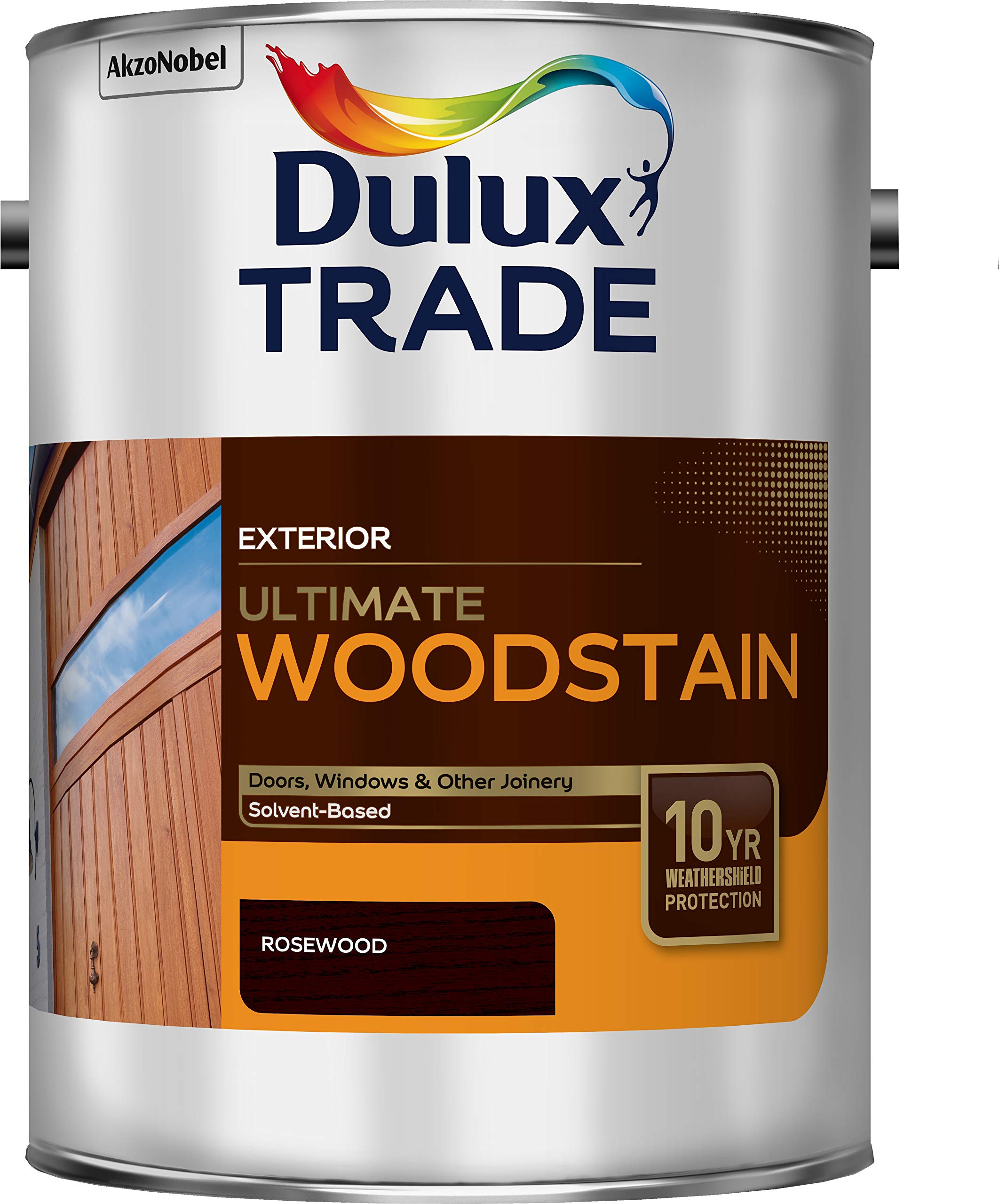 Dulux Trade Ultimate Weathershield Woodstain - Rosewood - 5L