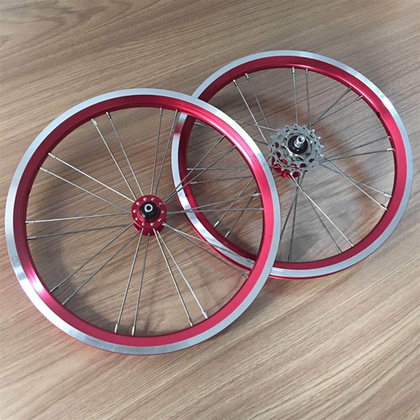 Buy Quick Release Axles Bicycle Accessory 14 16 Inch BMX Bike Wheelset