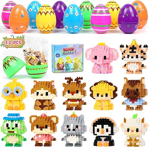 Miniatura 9 de Regalos para el día de San Valentín para el aula de niños, paquete de 24 tarjetas de San Valentín con bloques de construcción, tarjetas del día de