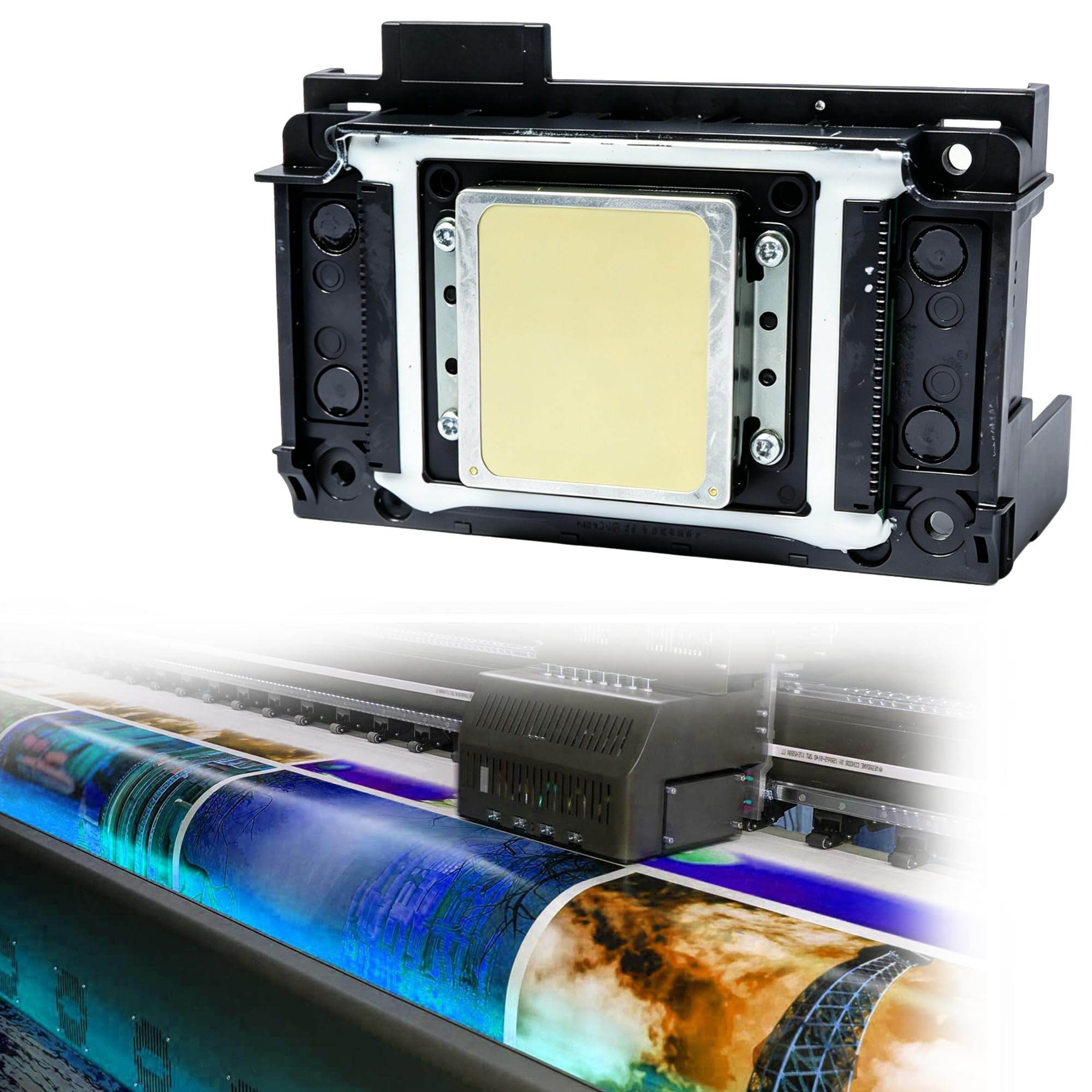 Photo 1 of Acyoyava 2026 Upgrade XP600 Printhead | Replacement for Epson XP600 XP601 XP510 UV & DTF Printer | 6-Color High Precision with Dampers | Easy Install Stable Print Output