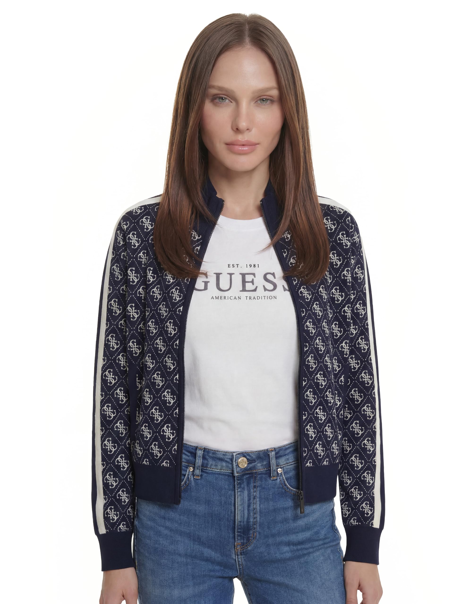 Guess Full-Zip Cardigan Women Aneira