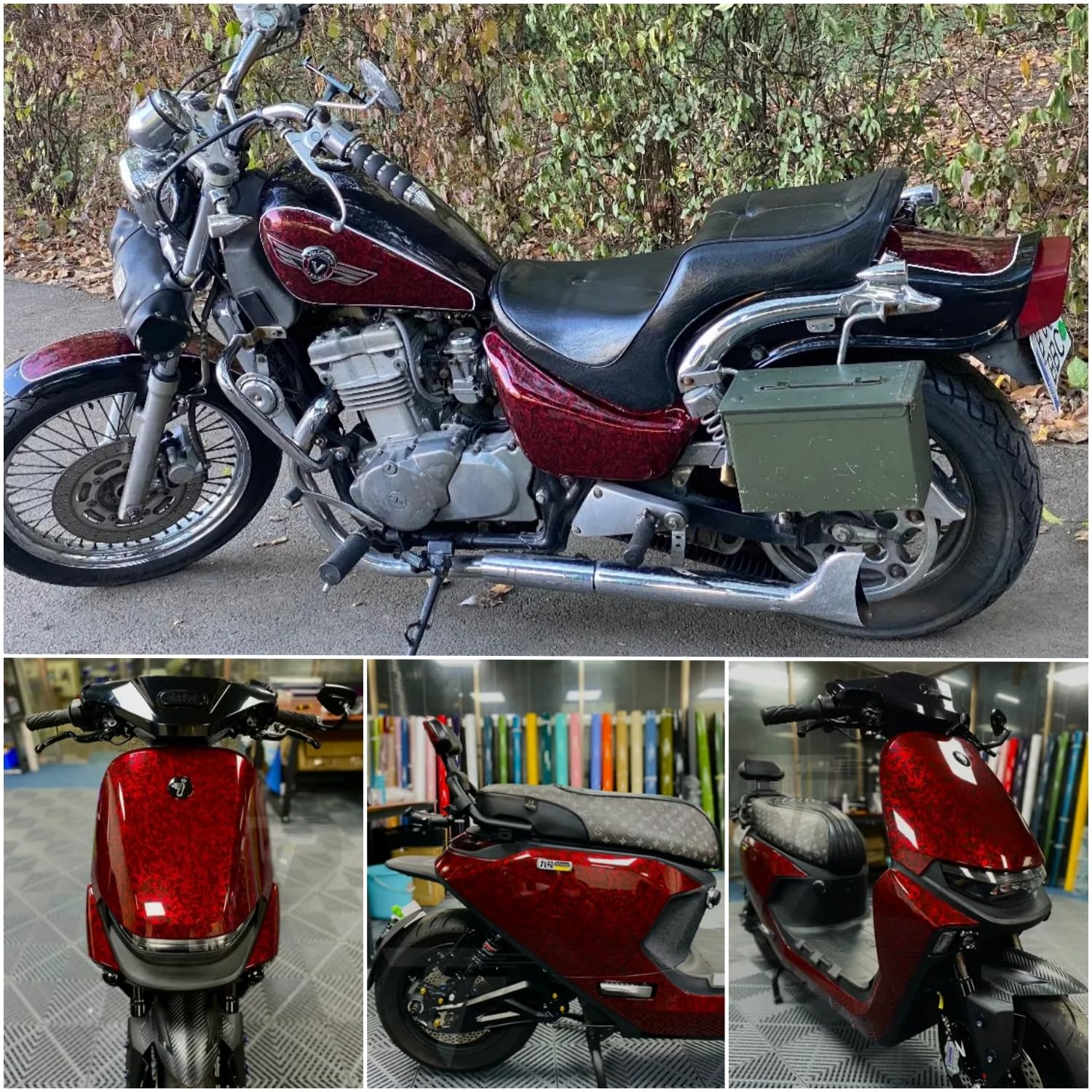 CompraFun Forged Carbon folia samochodowa z winylu, samoprzylepna, bez pęcherzyków powietrza, folia do samodzielnego foliowania, dekoracja samochodu, motocykla, roweru, folia ochronna do lakieru