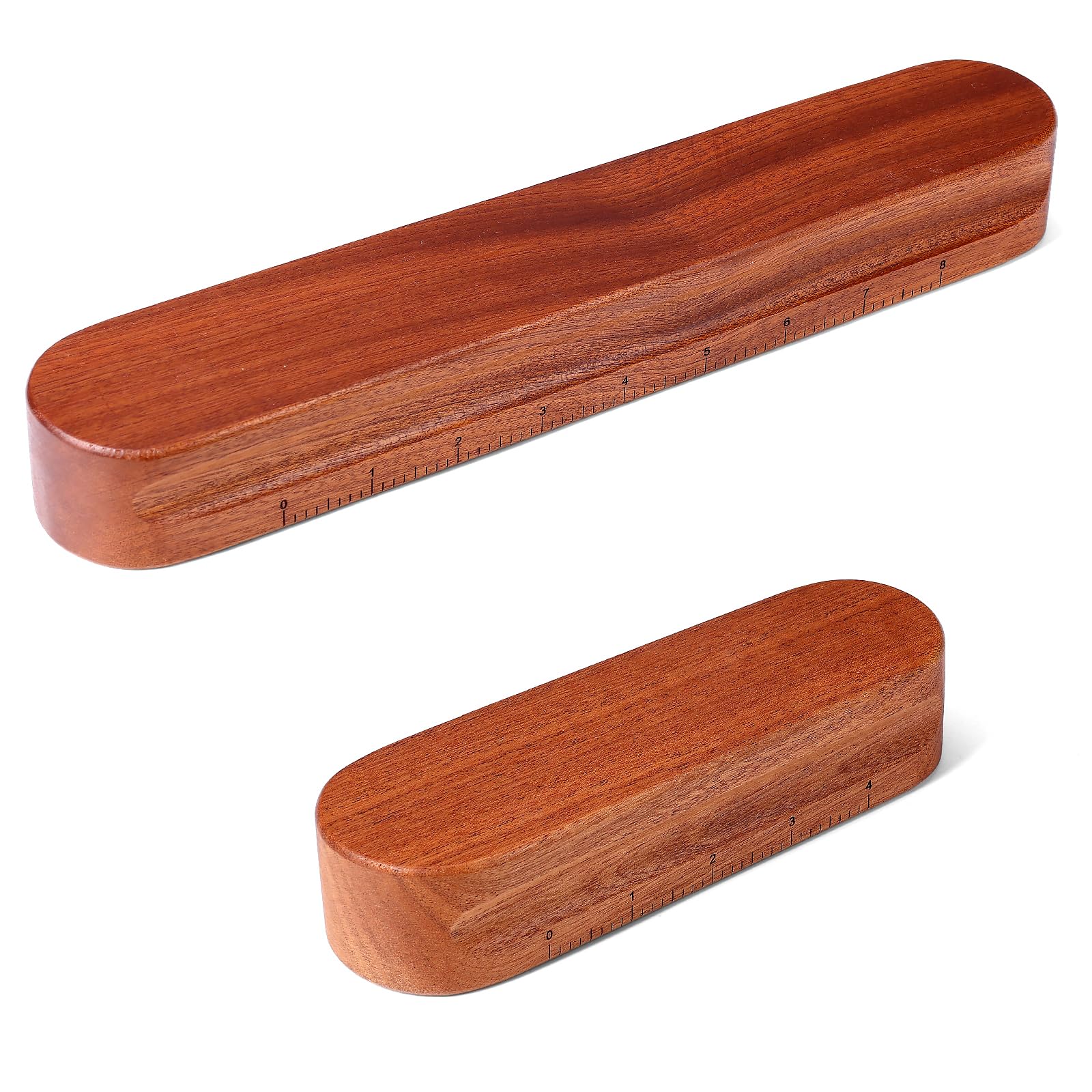 2 Pack Tailors Clappers for Quilting, Hardwood Professional
