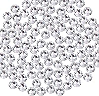 Vista 12 de Briskbloom - 2880 diamantes de imitación termoadhesivos SS6 de 0.079 pulgadas, cristales termoadhesivos con parte trasera plana para manualidades