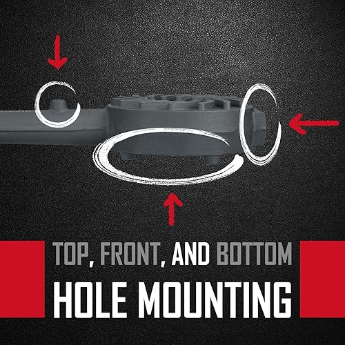 Miniatura 5 de Concord Cyclone Mini cabezal de quemador de hierro fundido de alta presión con opciones de montaje superior, lateral e inferior. Cabezal de quemador