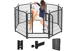 Puppy Playpen Outdoor: Heavy-Duty Haven for Canine Companions