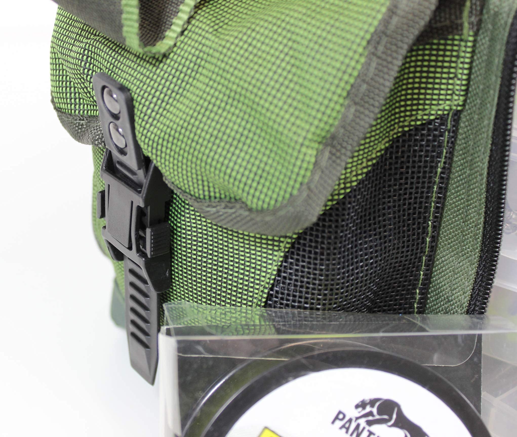Angelboxentasche inkl. 4 Tackle-Boxen | Angelkoffer für Zubehör Wasser-Abweisend gepolsterte Schultergurte Angeltasche
