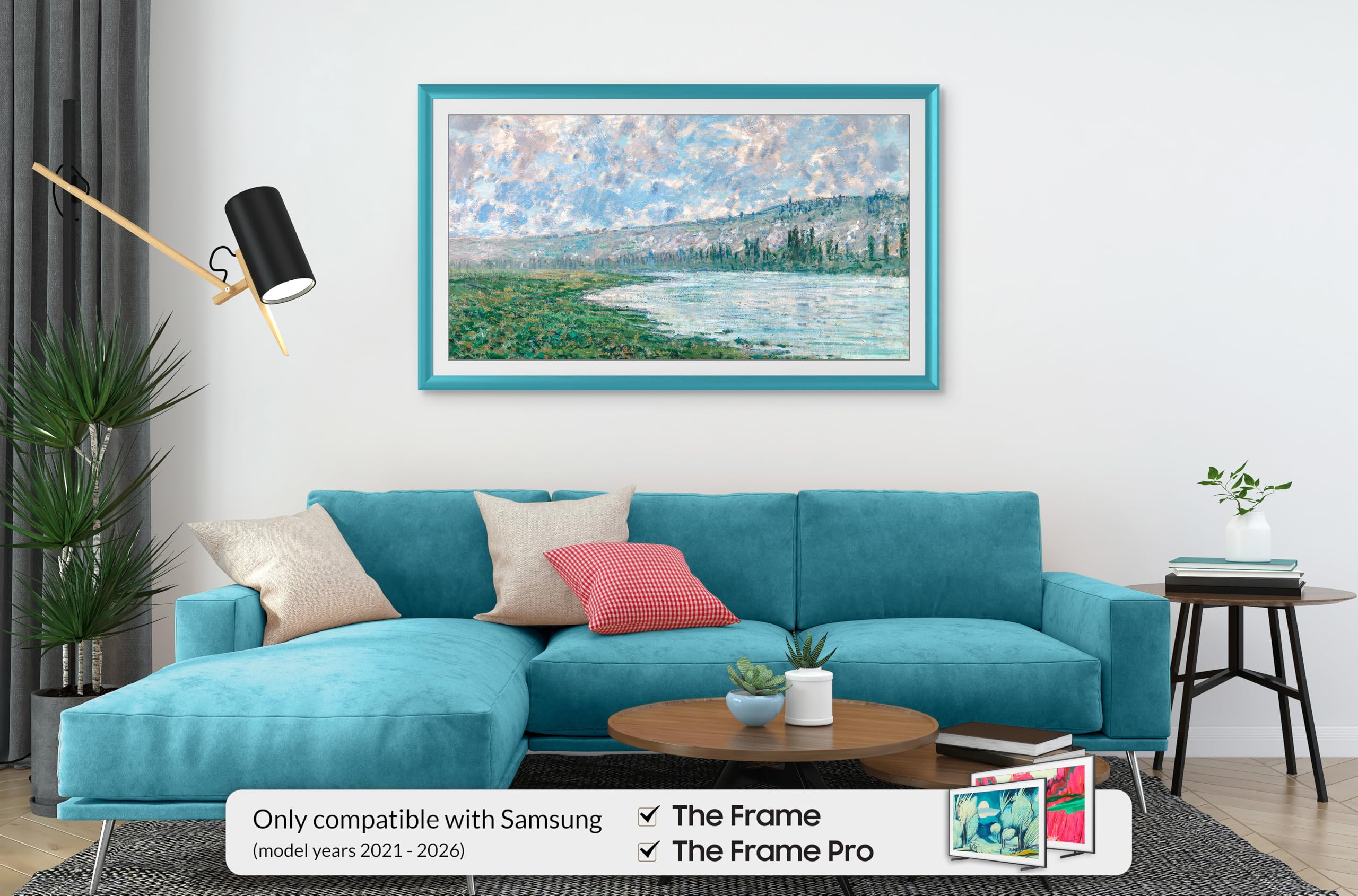 Frame Turcoio Samsung The Frame 2021-2022 55 Pollici - Dettaglio