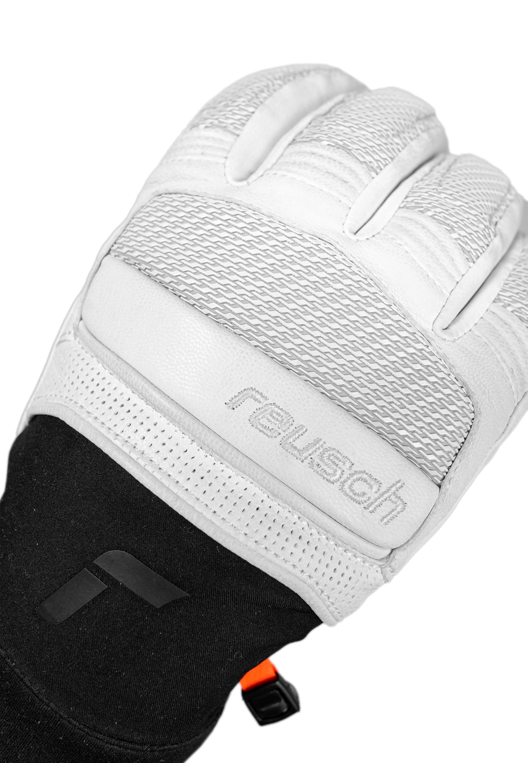 Reusch Alpine Master Unisex rękawice narciarskie – wodoodporne i wiatroszczelne rękawiczki zimowe z kozą skórą, wyściełaniem kostek i palców, ciepłe, oddychające, wytrzymałe