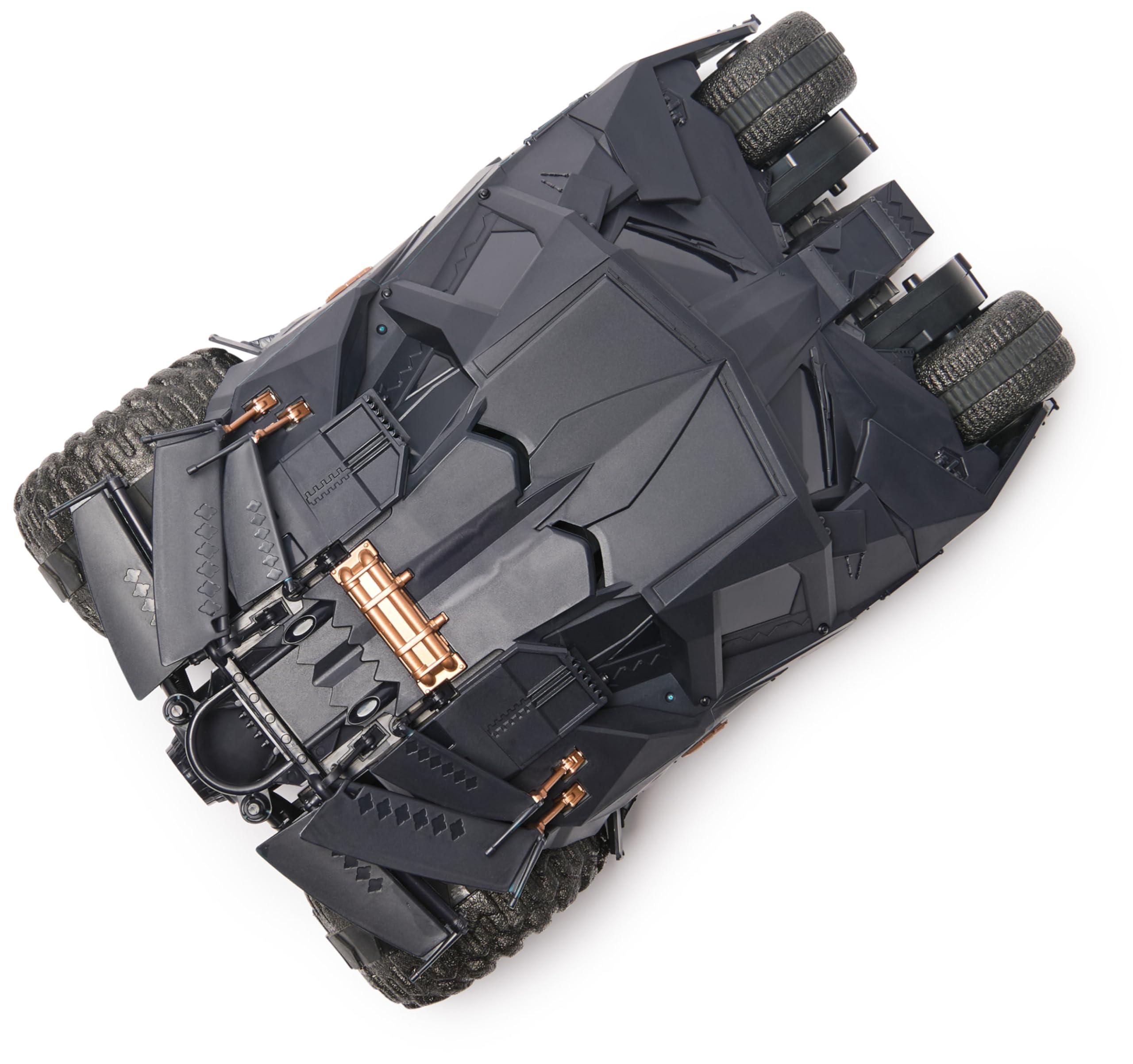 DC COMICS - BATMAN - Batmobile Tumbler RC oficial - Coche Radiocontrol escala 1:15 edición especial Dark Knight Trilogy 85 aniversario - Juguetes Niños 4 Años + - Regalo Niño 4 años +