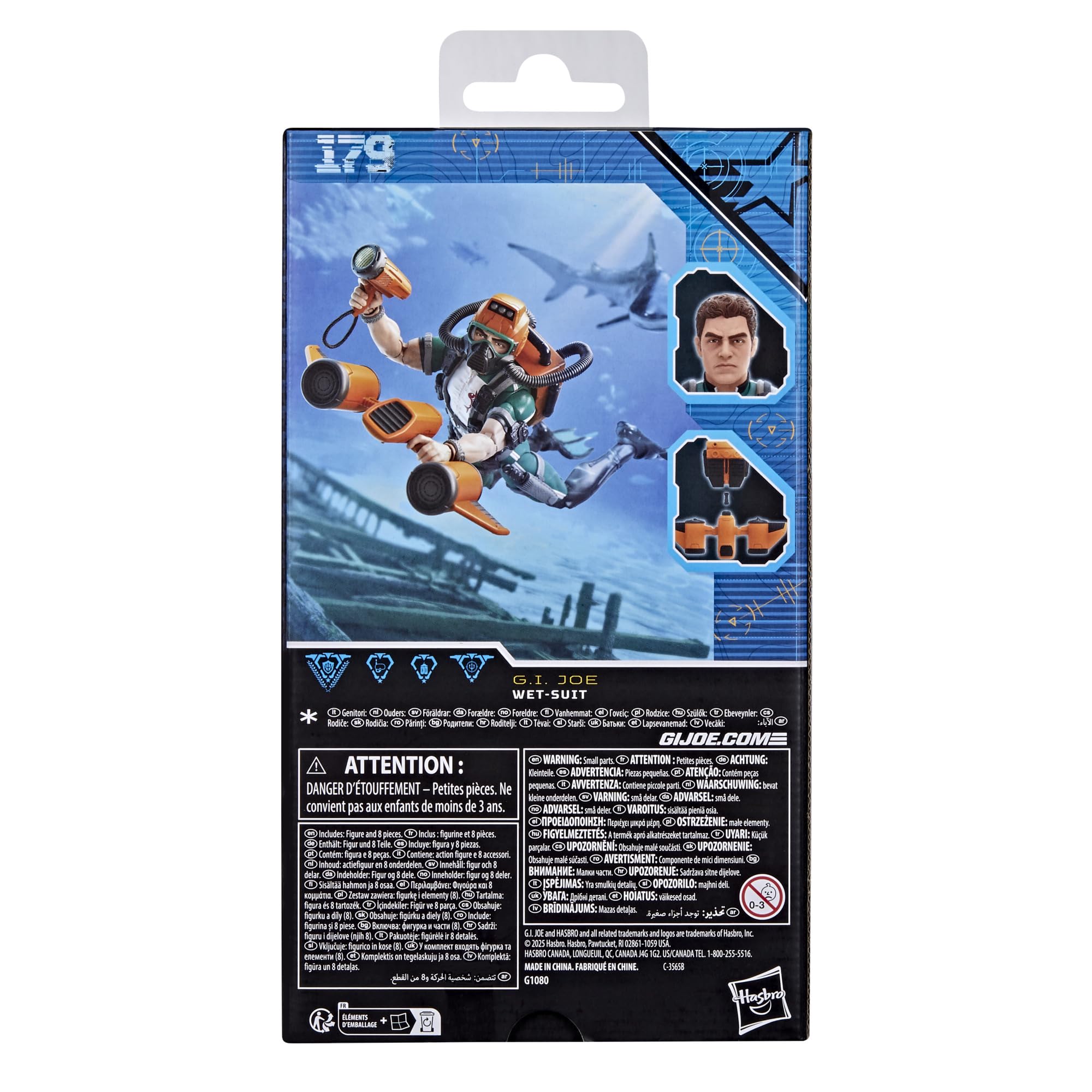 Amazon.com: G.I. Joe Classified Series #179, Wet-Suit