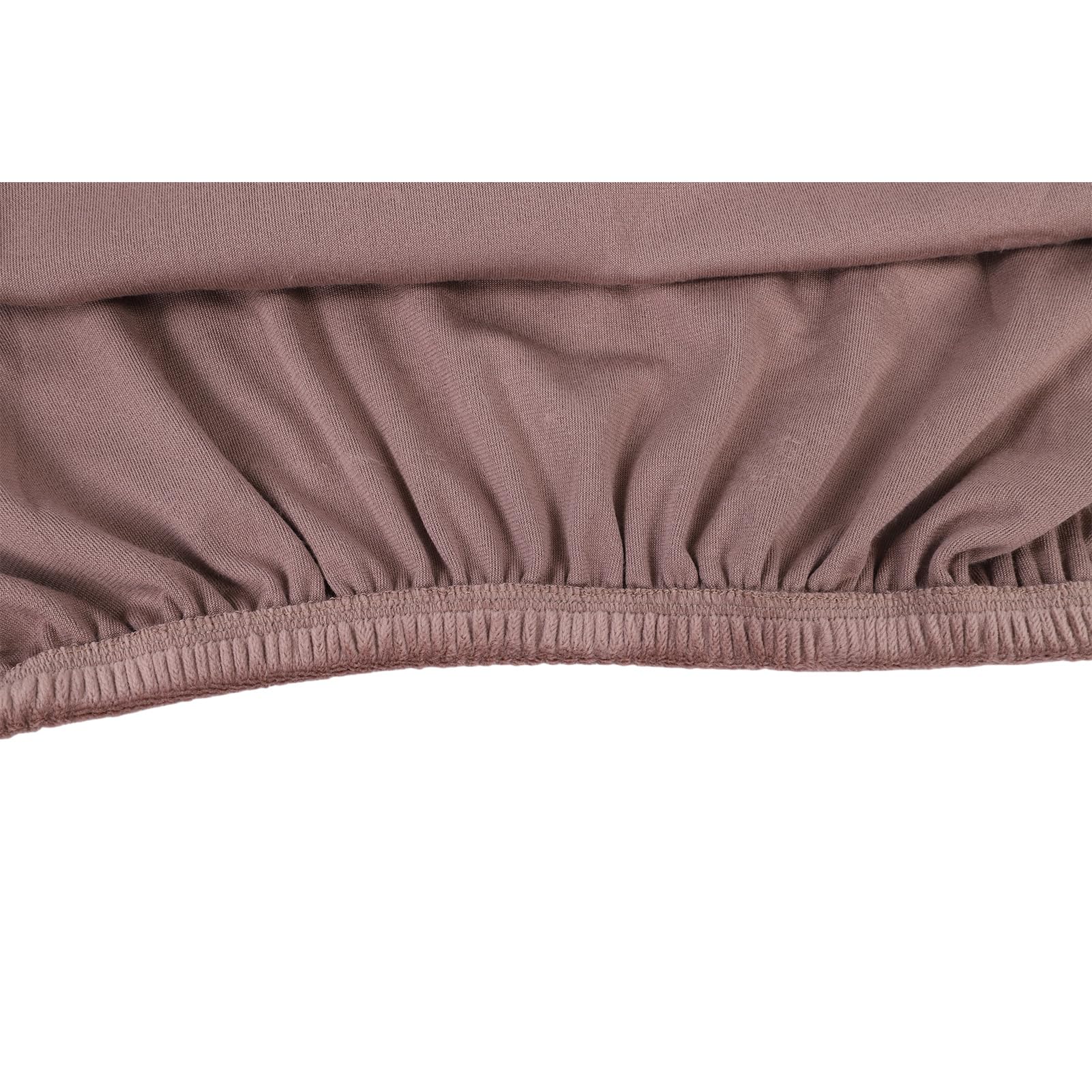 Funda de sofá sin Brazos Funda de Terciopelo Elástica de