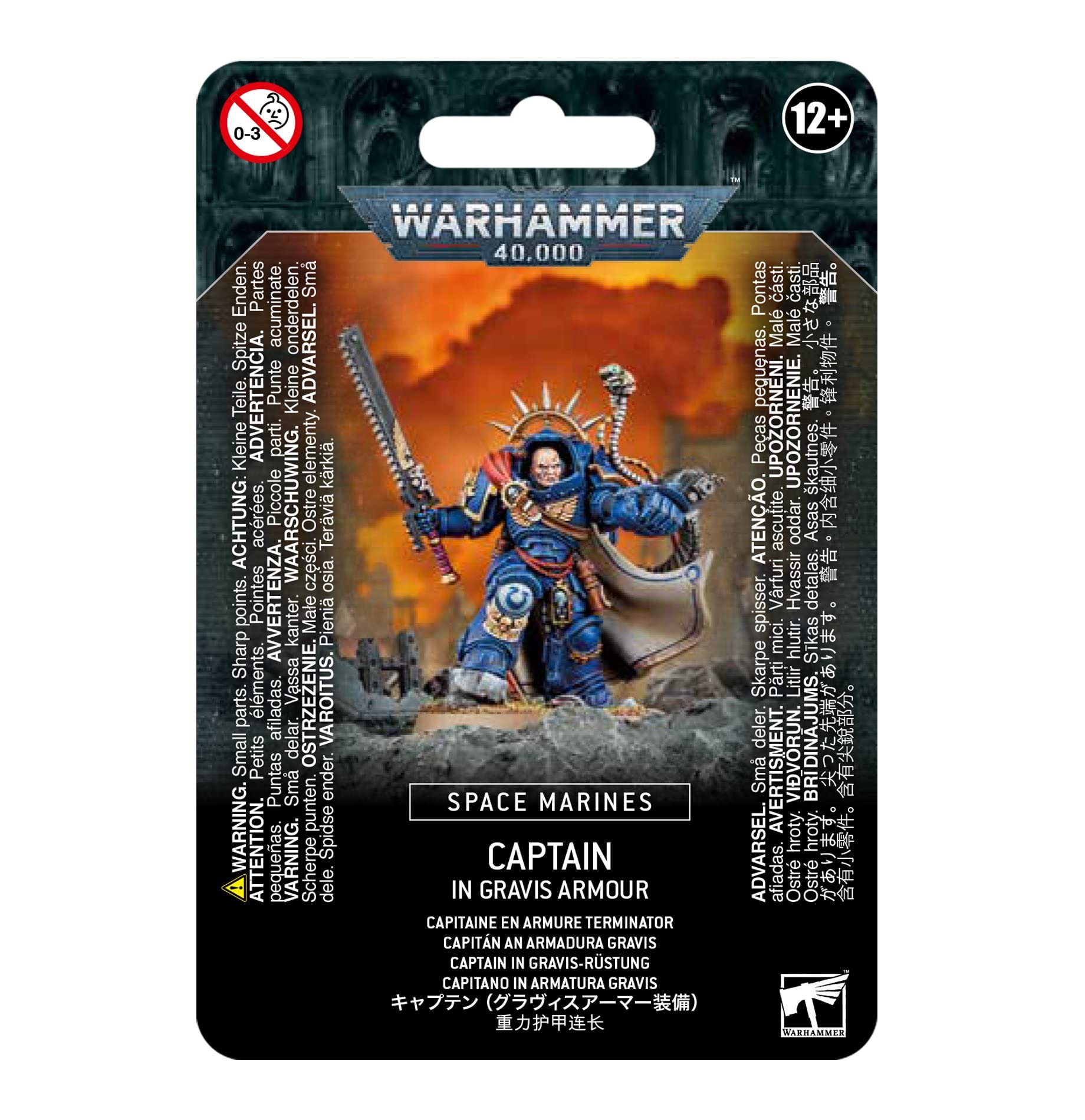 Games Workshop - Warhammer 40,000 - Space Marines: Primaris Captain in Gravis Armour
