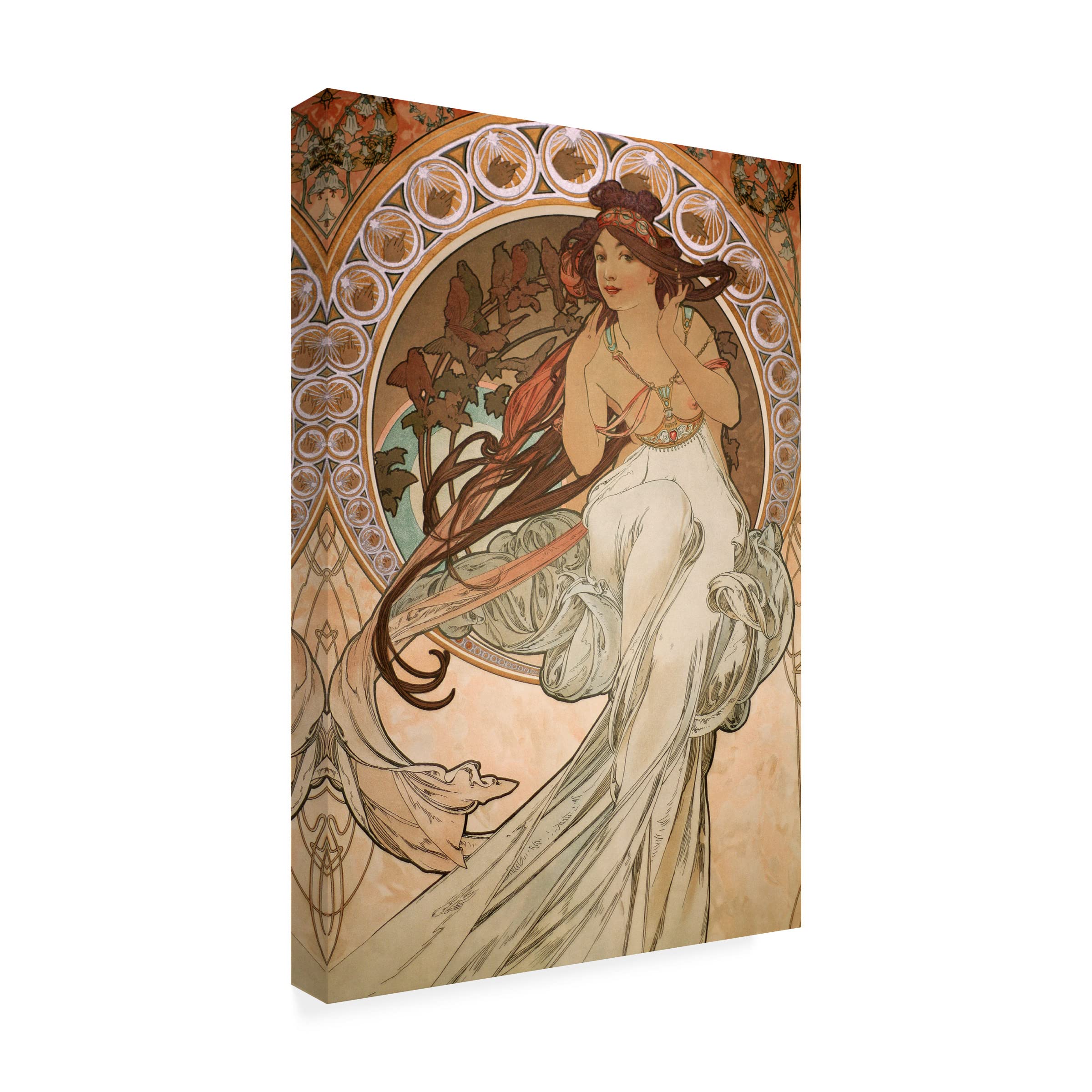 Amazon.com: Trademark Fine Art Lienzo artístico con texto en