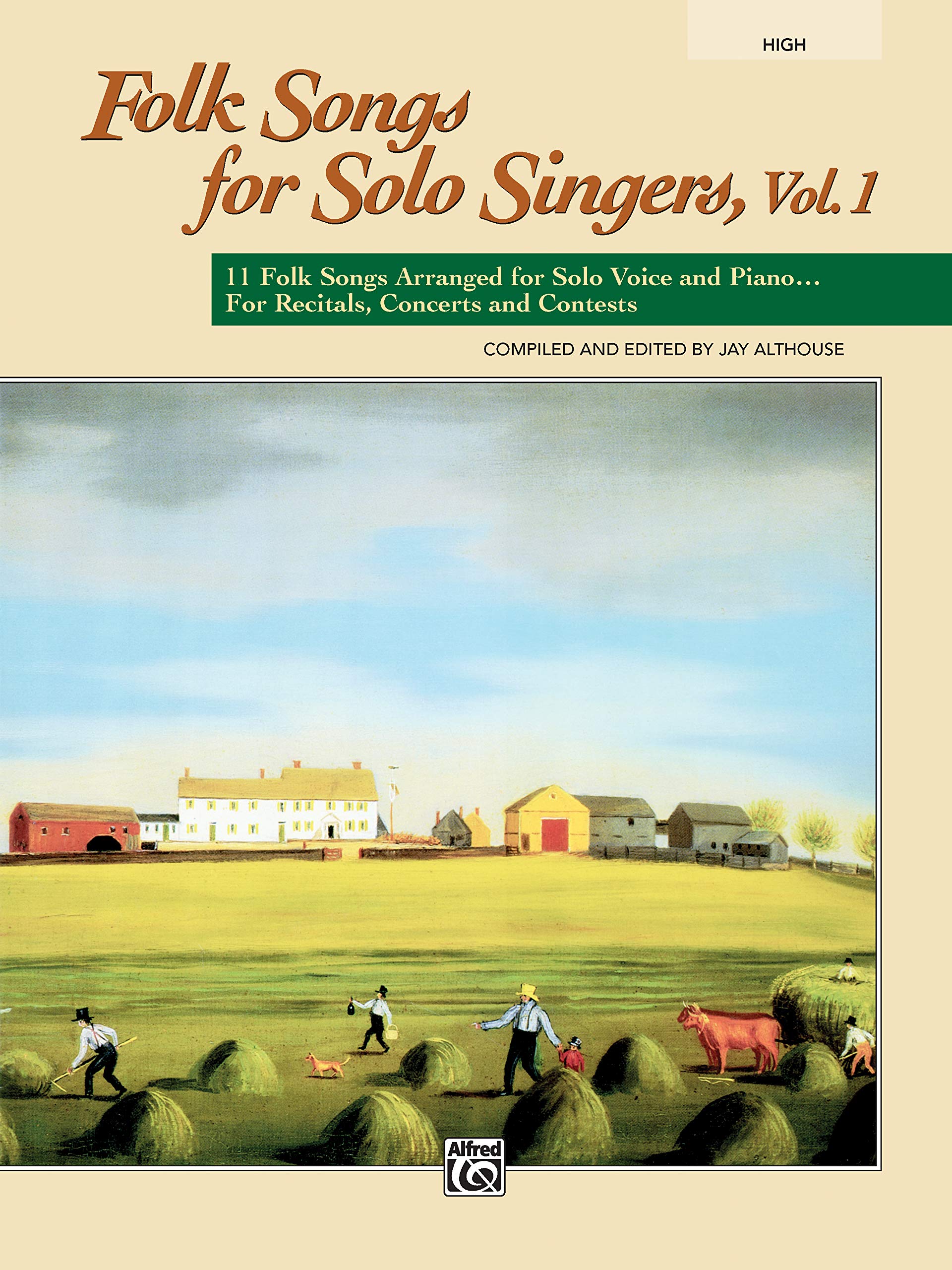Folk Songs for Solo Singers, Vol. 1 High