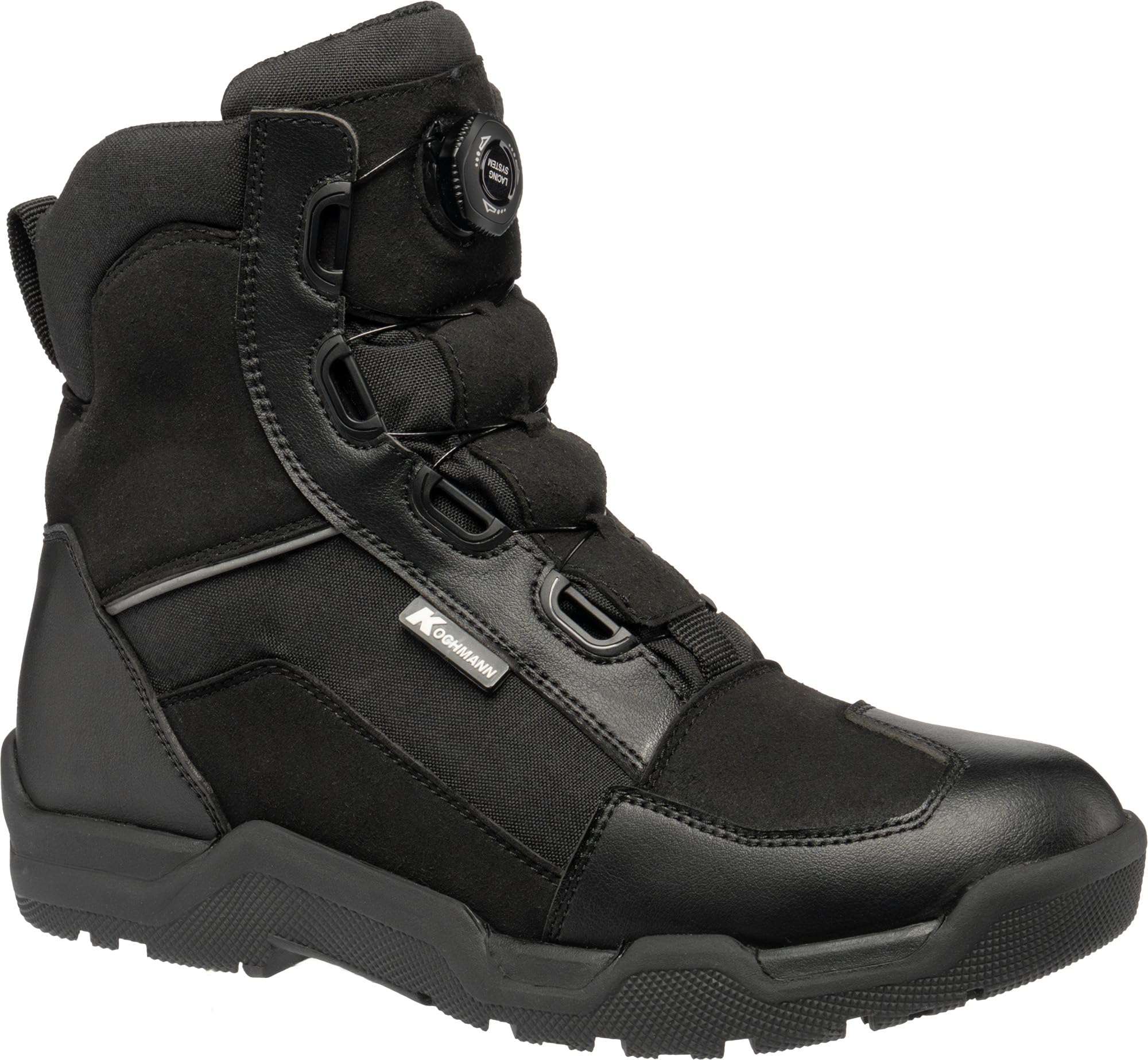 Kochmann Bergamo Black Hipora Motorrad Stiefel, 43