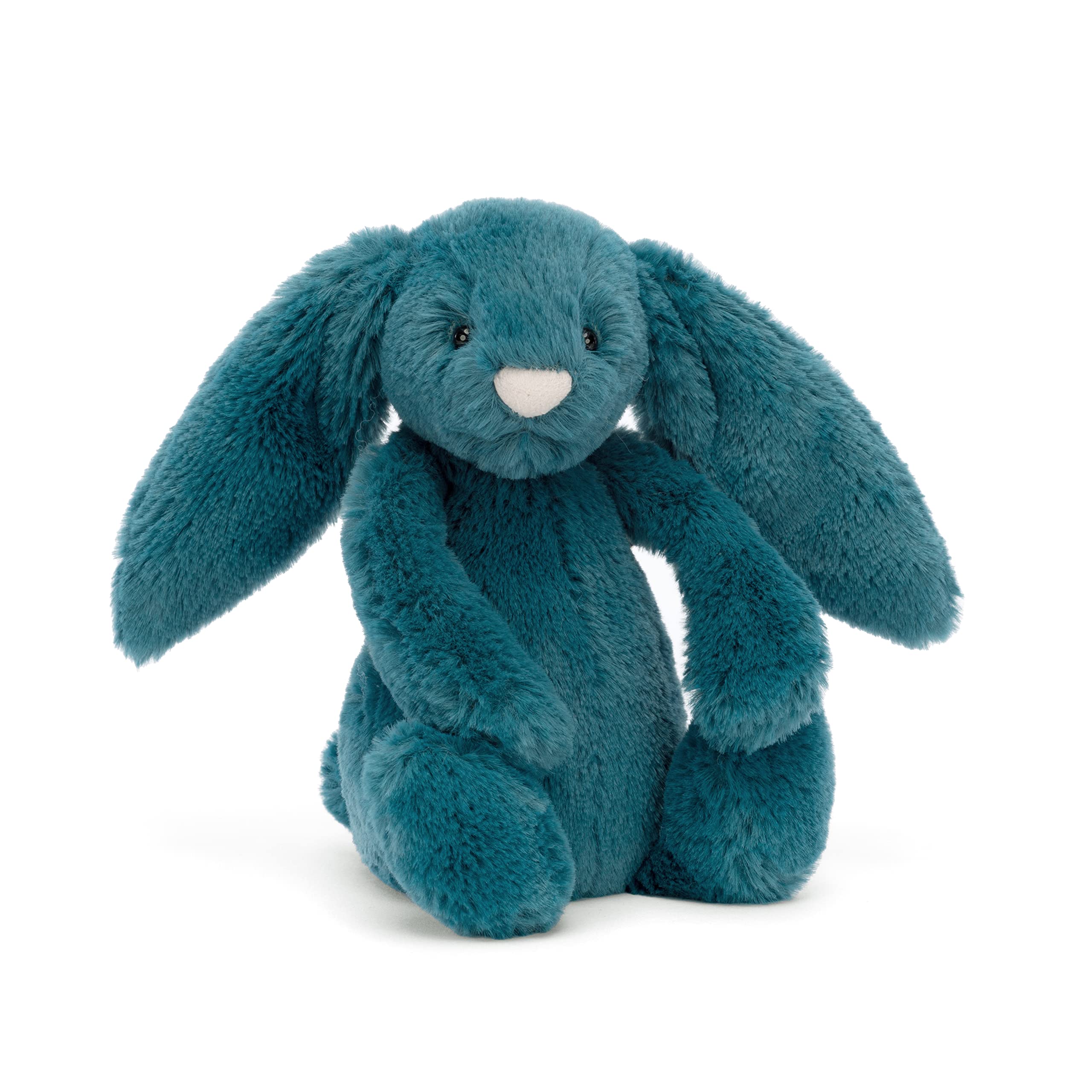 Jellycat Bashful Mineral Blue Bunny Small - L: 8 cm x l: 9 cm x h