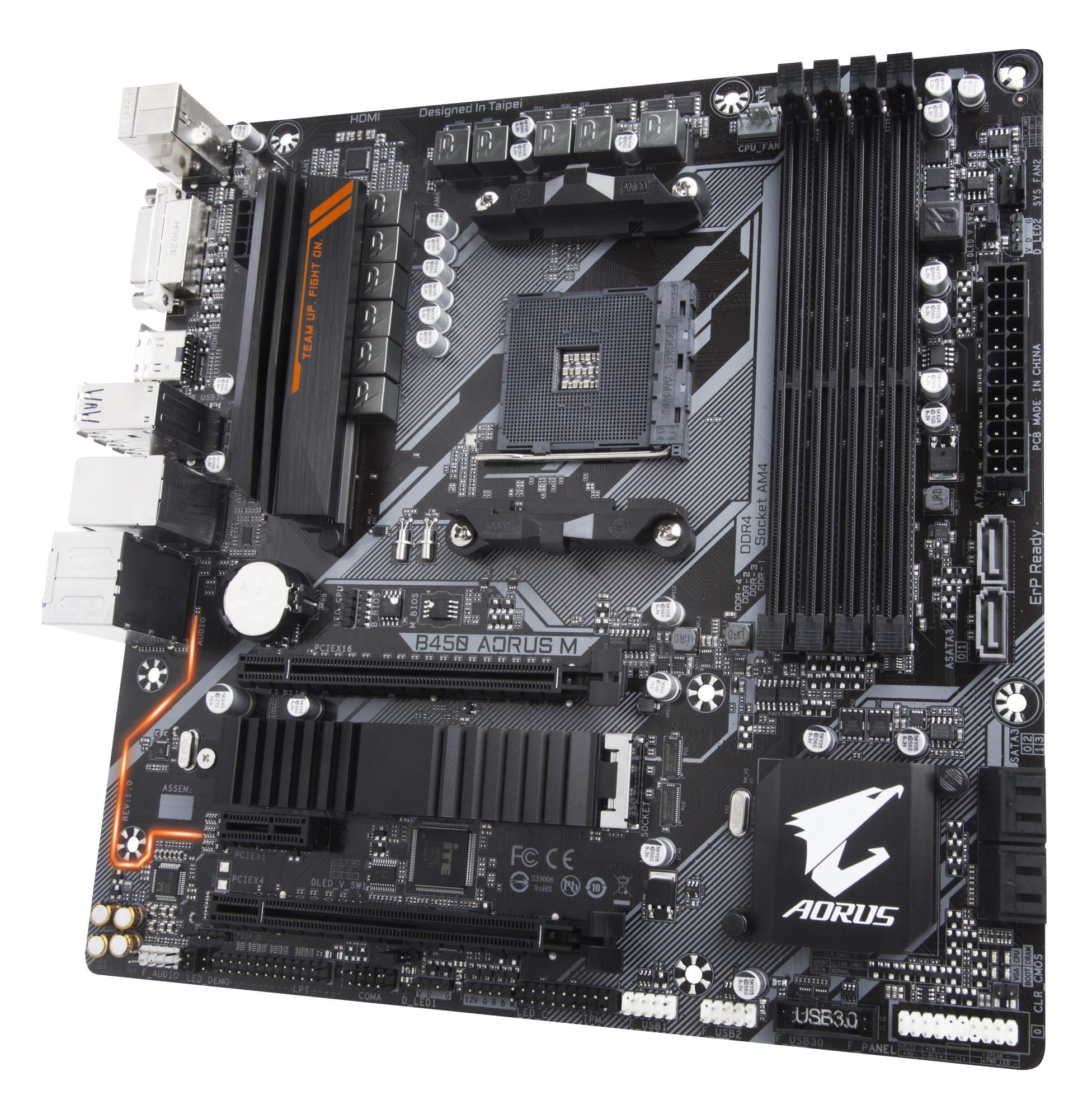 Amazon | ギガバイトB450 AORUS M AM4 / B450 / DDR4 / S-ATA 600
