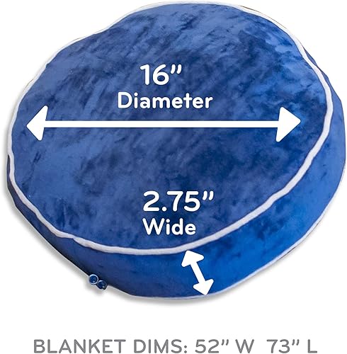 Miniatura 9 de Flippy Cozen - Cojín de forro polar portátil 2 en 1 para adultos, solución versátil de comodidad para el hogar y compañero de viaje, compacto,