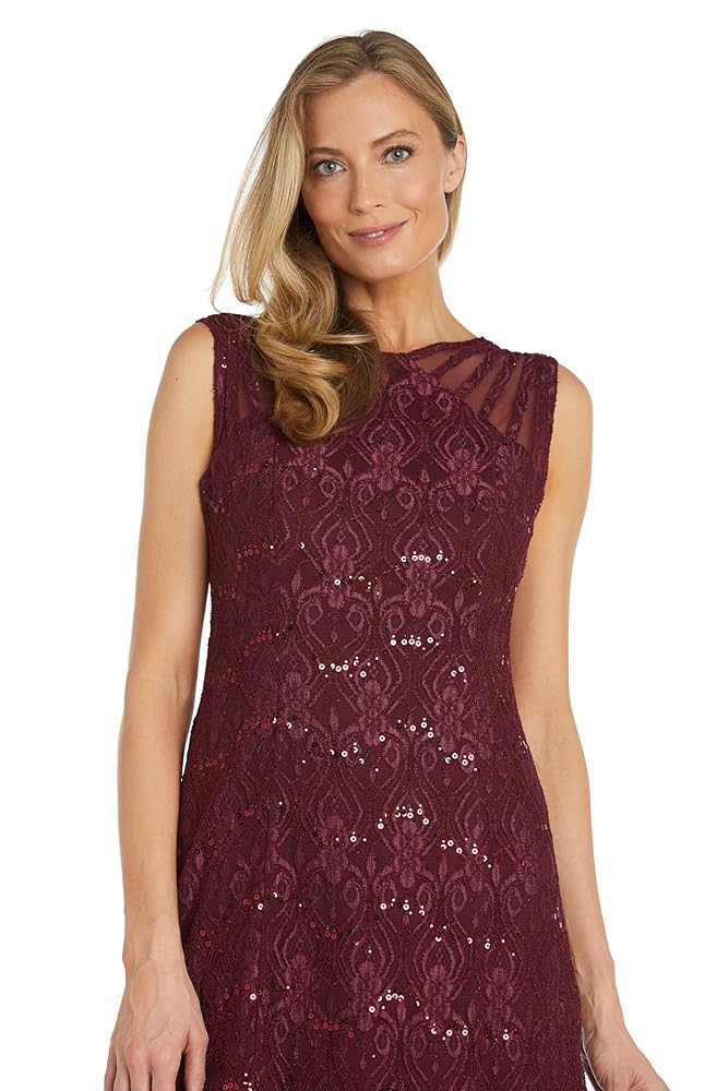 Amazon.com: R&M Richards Women's Petite Starlit Siren Sequin