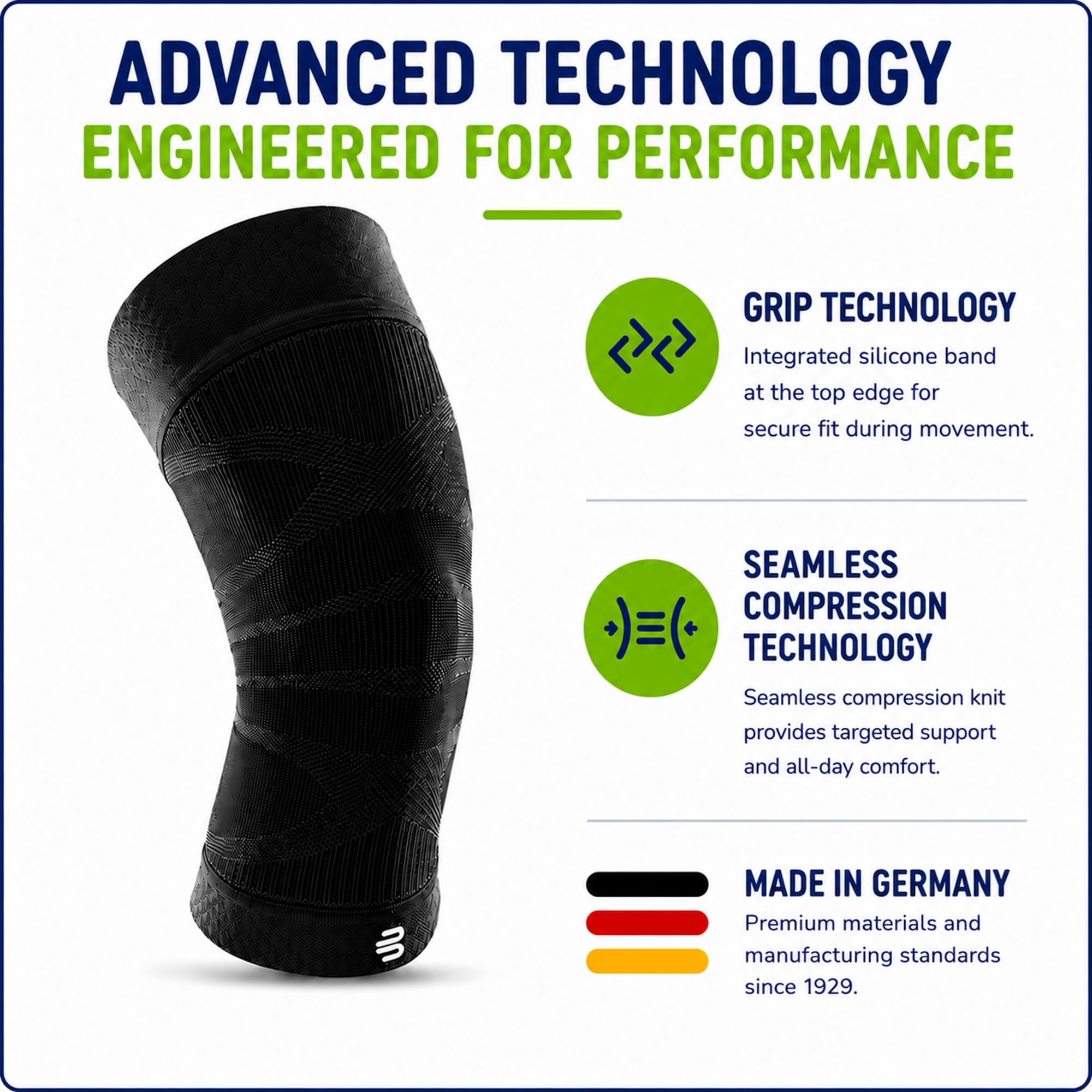 Rodillera BAUERFEIND - Compression Knee