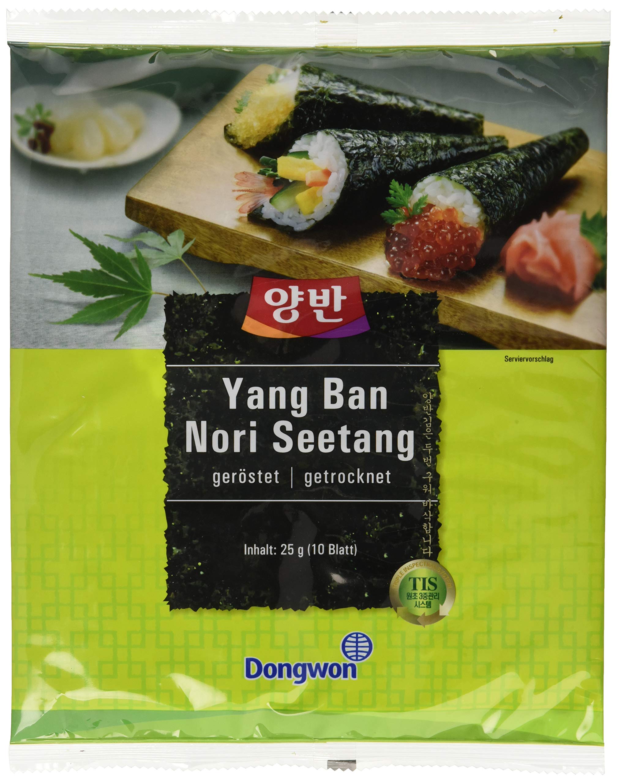 Dongwon, Alga seca y noris - 50 de 25 gr. (Total 1250 gr.)