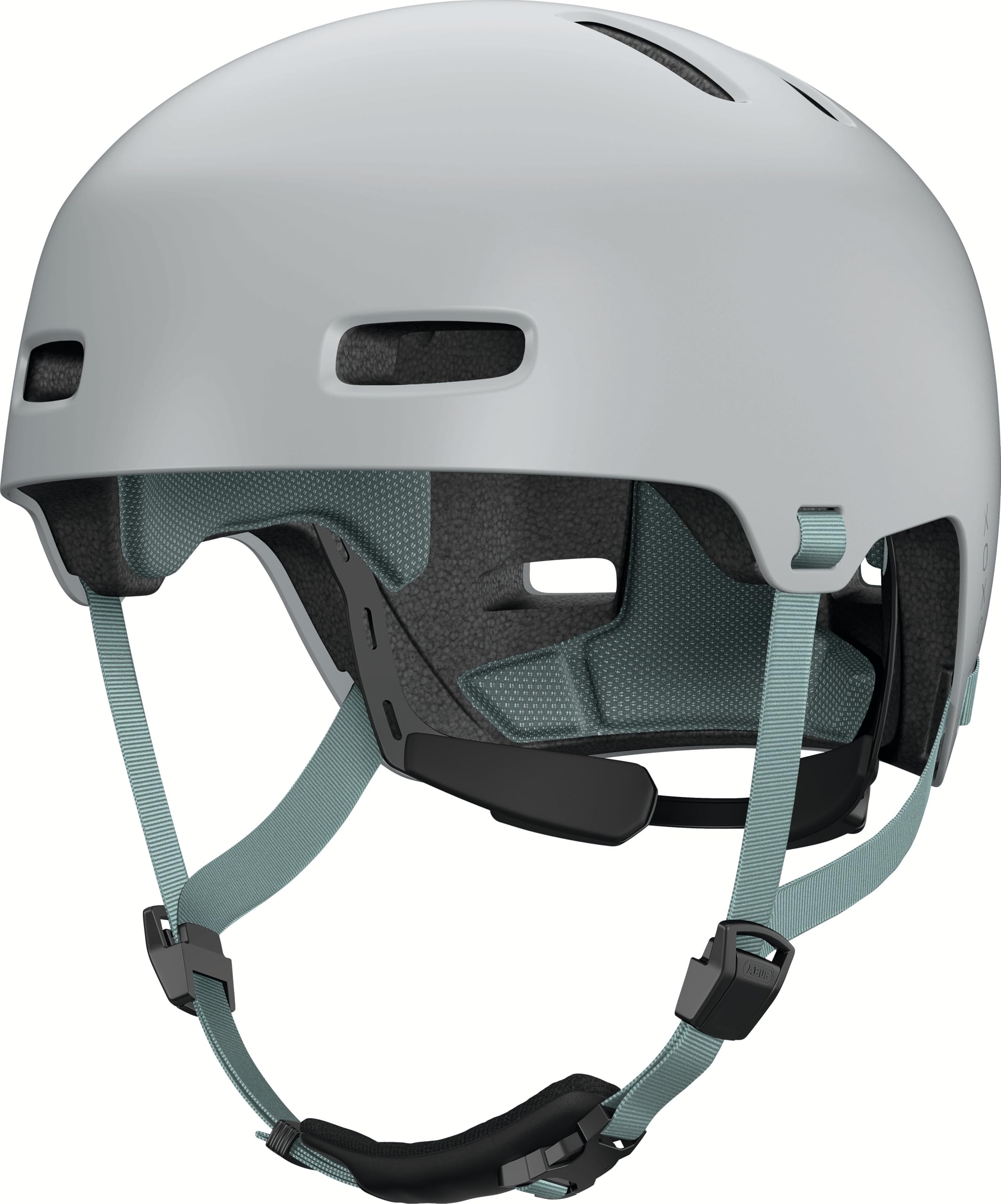 ABUS XOXO Bike Helmet - city Helmet in Skater look - Helmet for Skateboard, Bike, scooter - with Optimised chin pad - for Teenagers and Adults