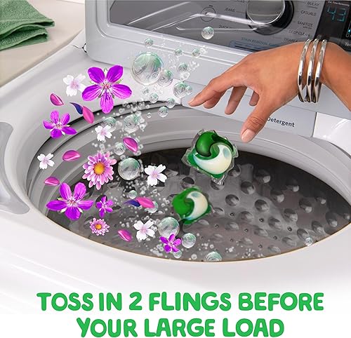 Miniatura 28 de Gain Flings! Paquete de detergente líquido para ropa, Moonlight Breeze, 42