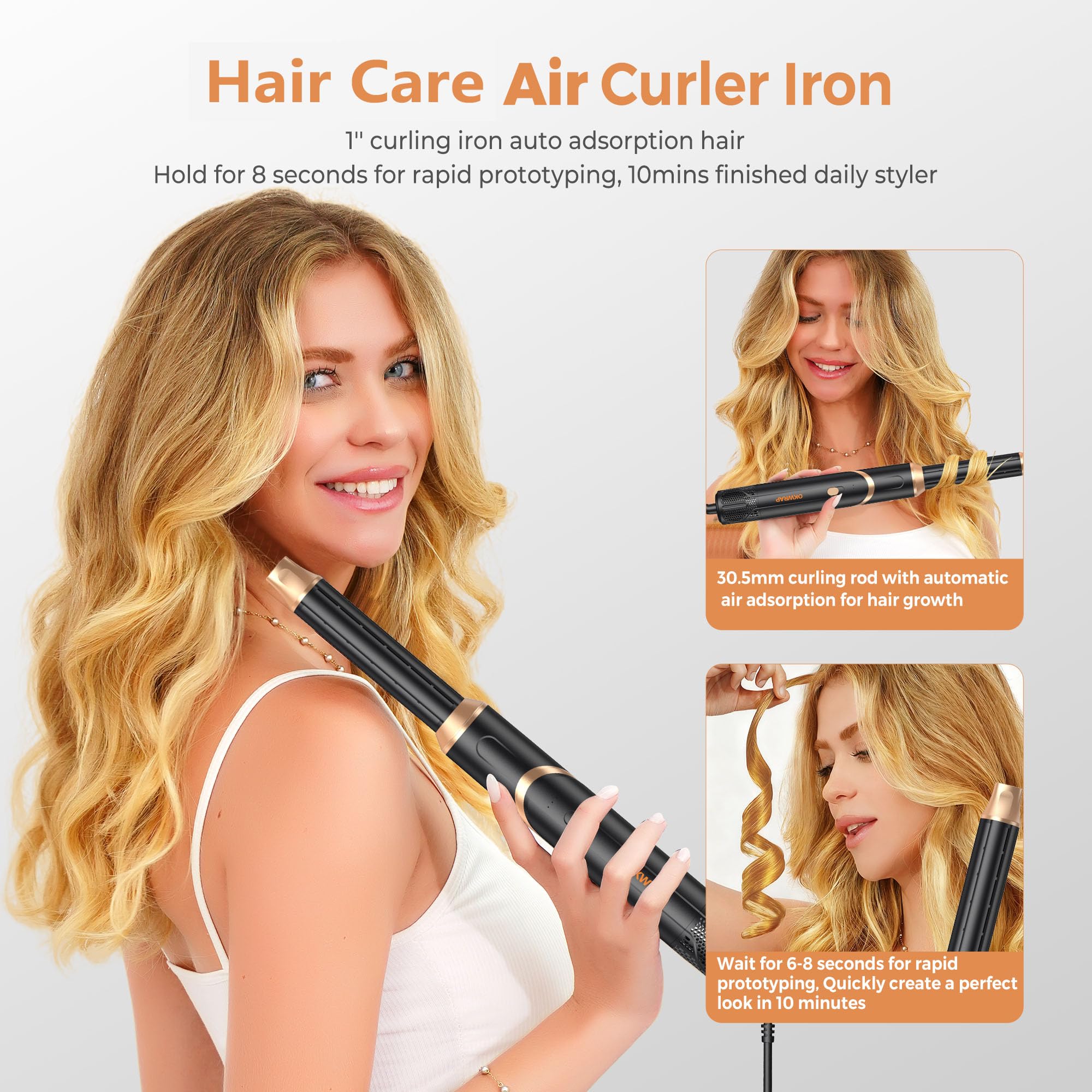Amazon.co.jp: 6イン1ヘアドライヤーブラシ、折りたたみ式ブロー 
