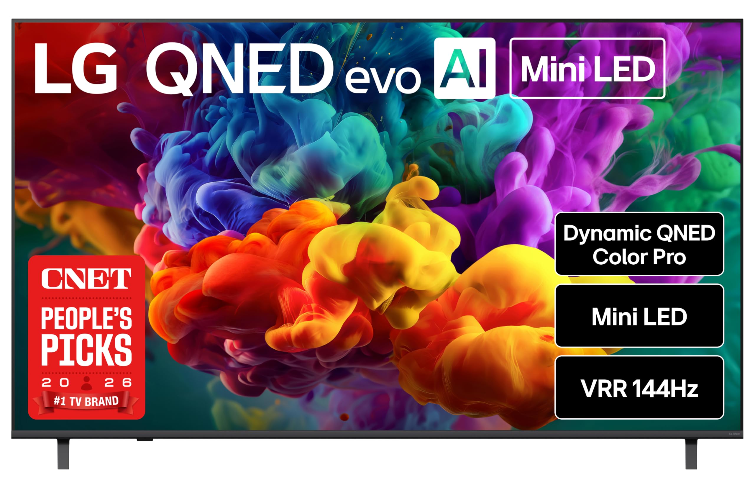 LG 75-Inch QNED evo AI QNED84B Series Mini LED 4K Smart TV