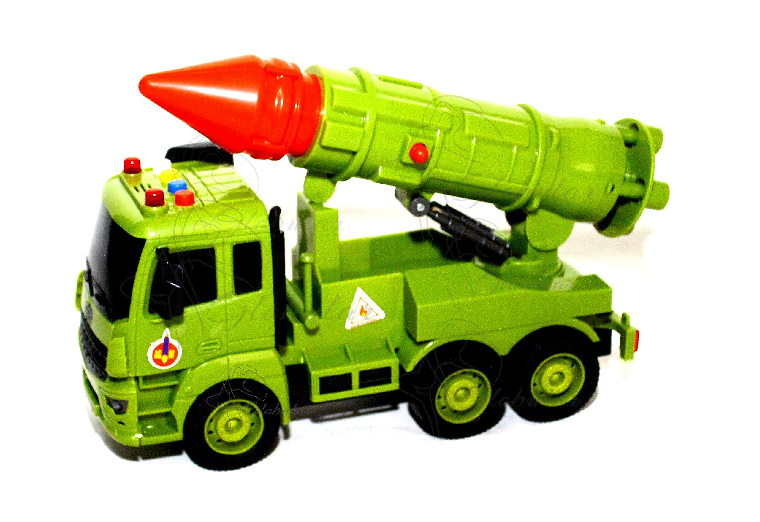 Globular Agni Missile Launcher Friction Powered Pull Back Vehicle Truck Engineering Set Toys for Girls Boys Light and Sound +3 Year Best Gift Your Children 28 CM (B0CGL42462) Amazon Price History, Amazon Price Tracker