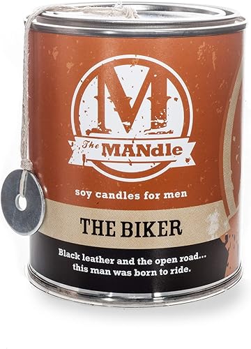 Miniatura 27 de Eco Candle Co. The Mandle - Vela de soja para hombres, aromas de lavanda, vainilla y polvo de bebé, Mr. Mom, lata de pintura de 15 onzas, 100% cera
