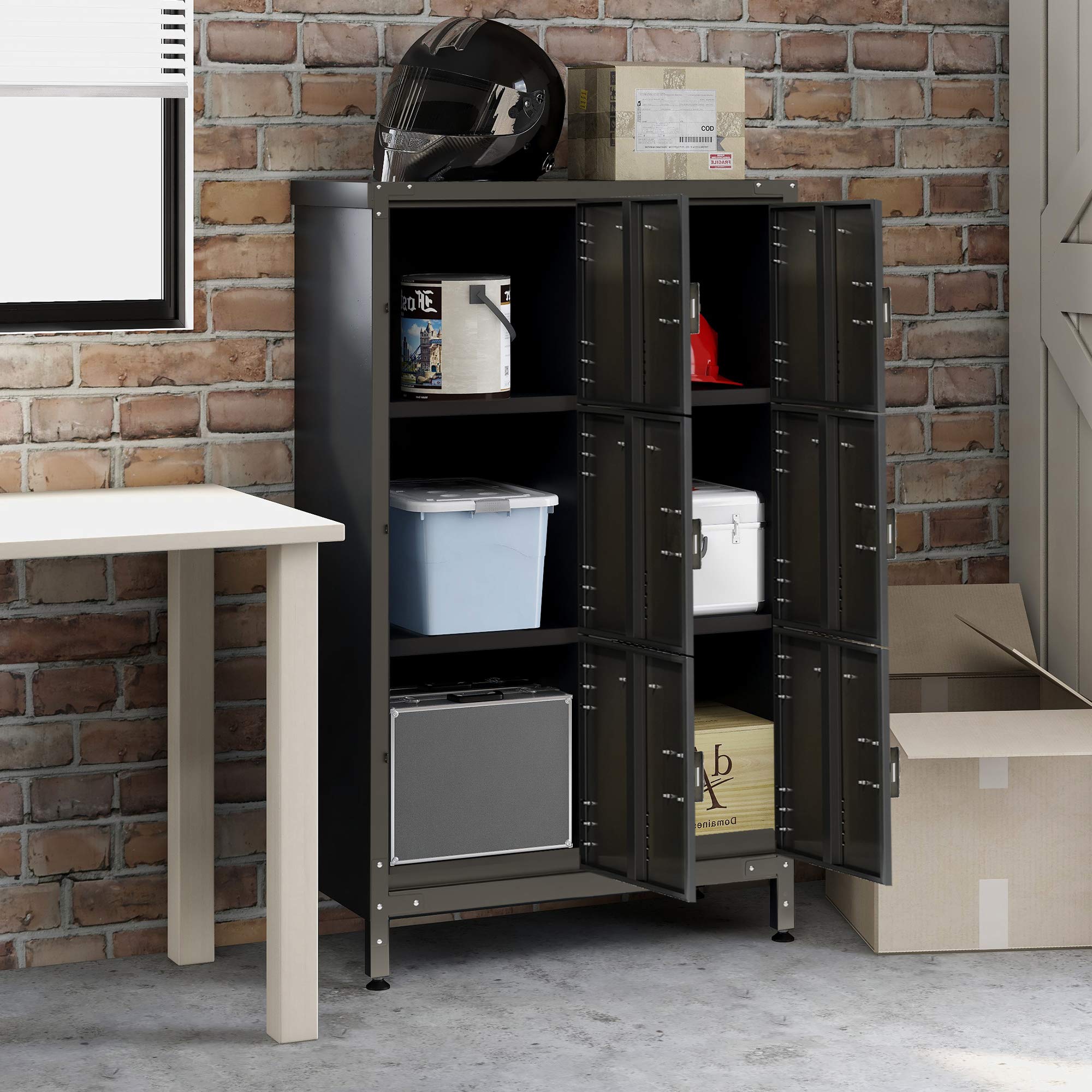 Buy 6 Doors Steel Locker for Storage,Vertical Storage Locker