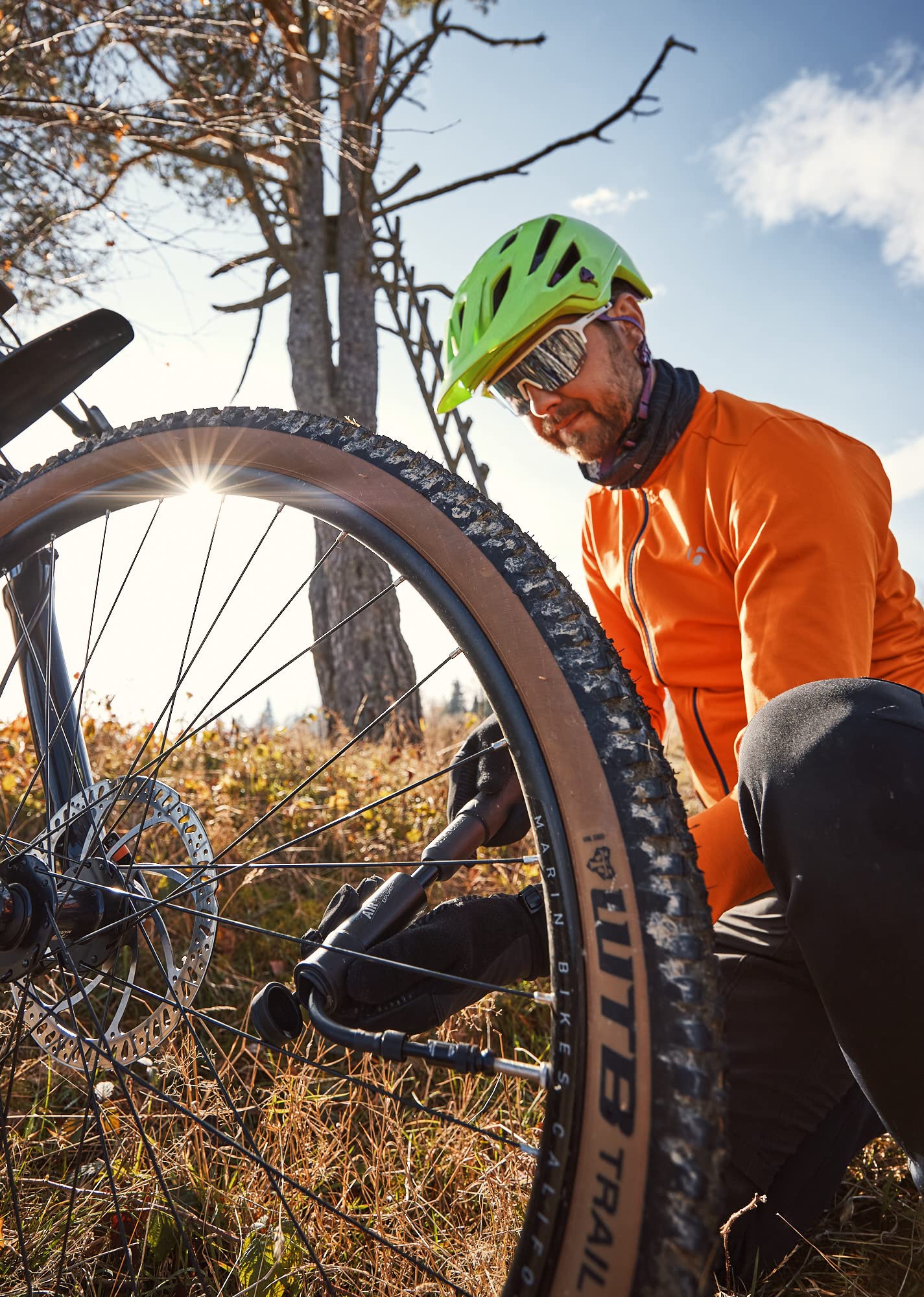 SKS Germany Airflex Explorer Bicycle Mini Pump, Black