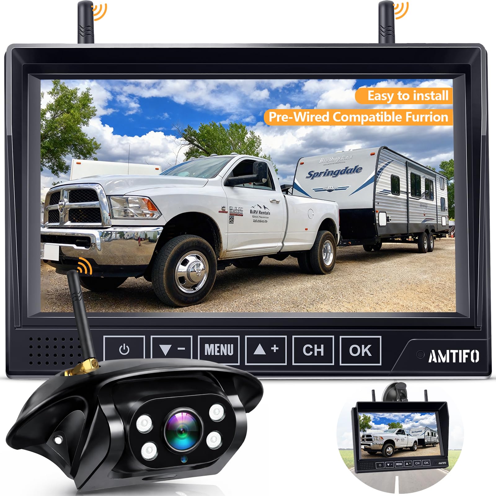 AMTIFO A7 Backup Camera
