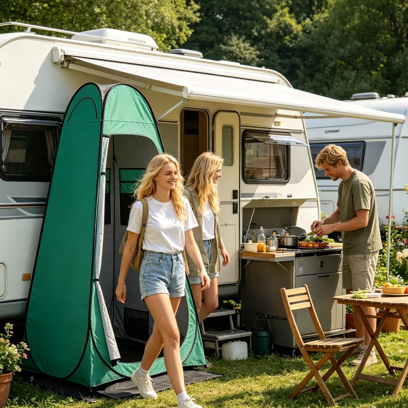 Przenośny namiot kempingowy na zewnątrz | osobista przenośna toaleta, namiot szatniowy, na kemping, wędkarstwo, plaża, ogród, impreza sportowa
