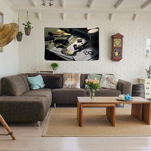 Miniatura 7 de Kendrick - Póster de álbum de música Lamar Rap superstar para tapiz con 4 hebillas de latón de 3 x 5 pies, tapices de música para colgar dormitorio,