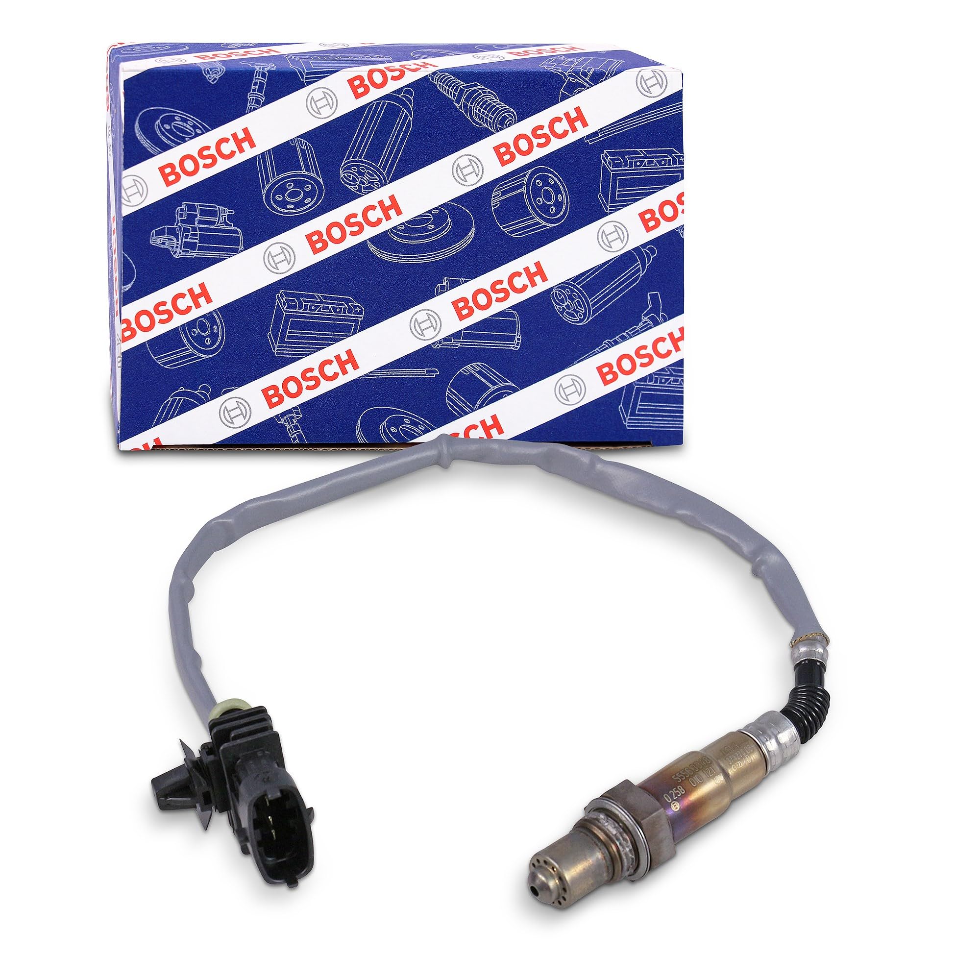 Bosch 0258010121 - Lambda sensor with vehicle-specific connector