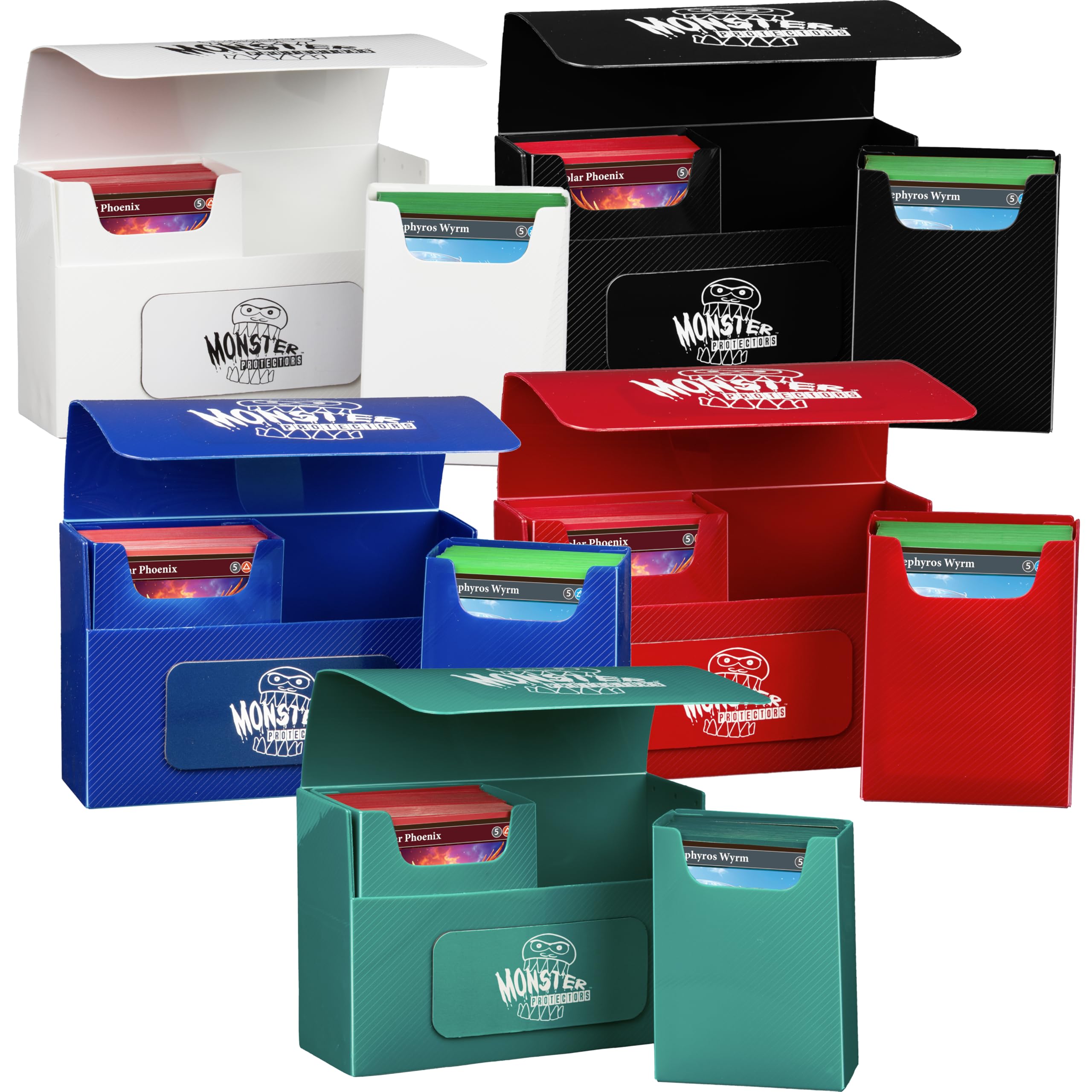 Amazon.com: Monster Magnetic Double Deck Storage Box 5 Pk w 2