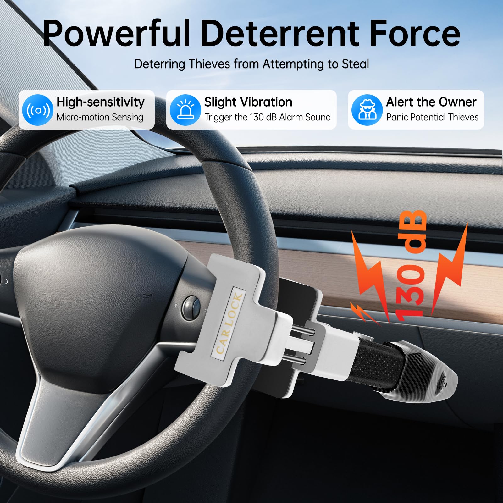 Allarme Antifurto Per Volante Auto Blocco Volante Pedale Auto Blocco Blocco Blocco Strumenti Sicurezza Blocca Barra Auto Blocco Codice Combinazione Acciaio Universale Protezione