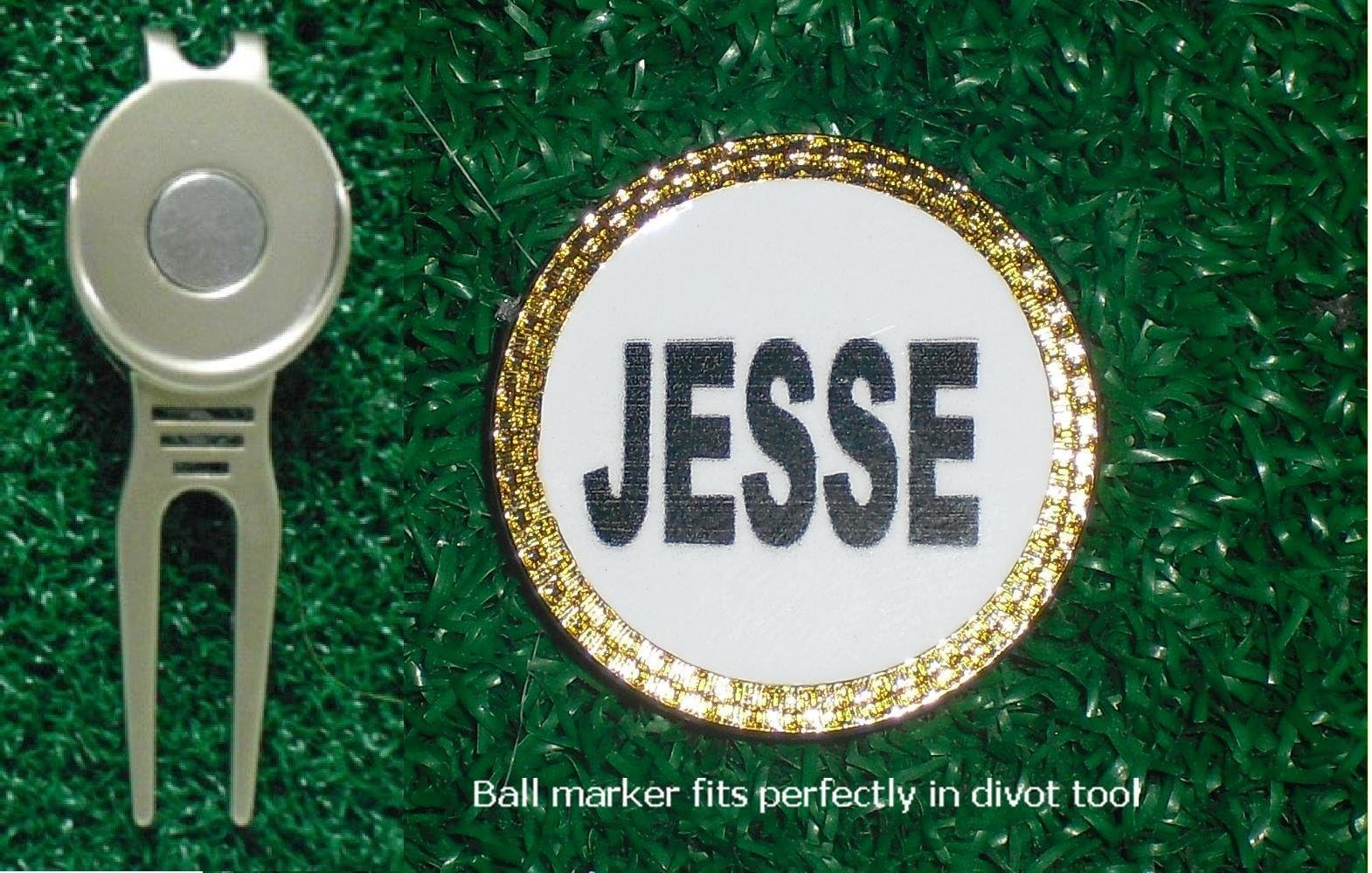 Gatormade Personalized Golf Ball Marker & Divot Tool Jesse