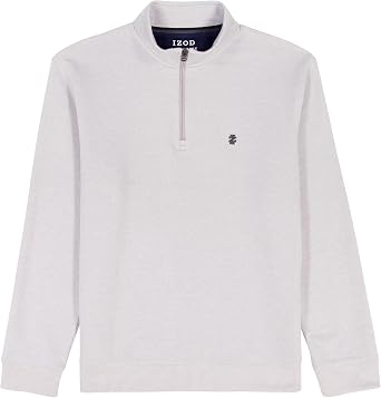 IZOD Men's Advantage Performance Quarter Zip Fleece Pullover Sweatshirt