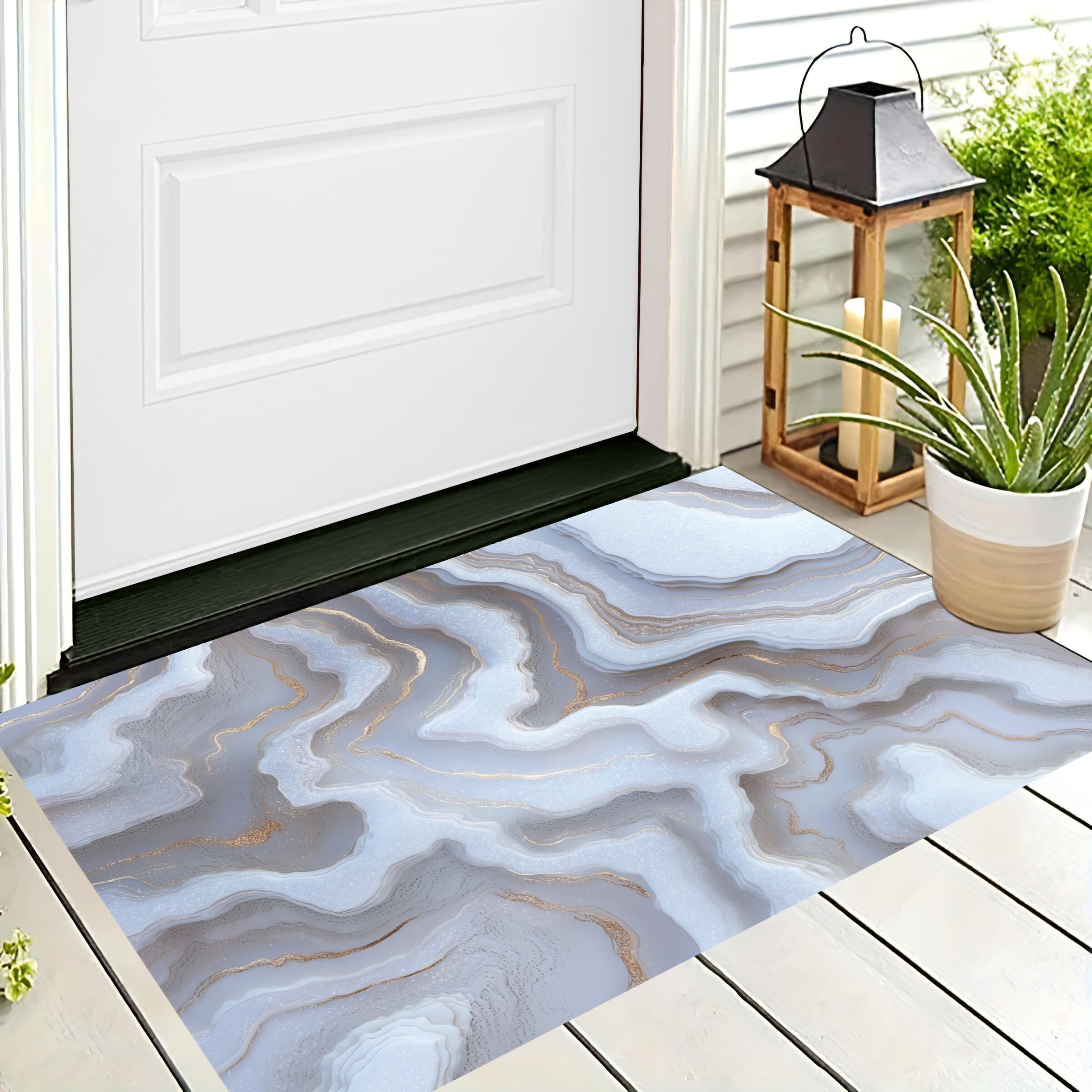 Tapis de sol gris 60x90cm pour protéger les sols de la salle de bain