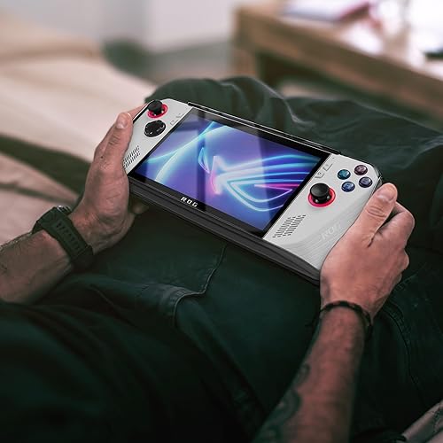 Miniatura 4 de ENCASED Juego de accesorios para Asus ROG Ally - Funda de mano con bolsa de transporte rígida y protector de pantalla de vidrio templado (negro)