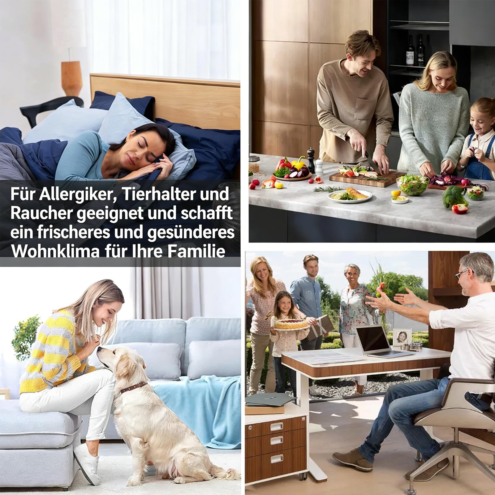 KJ01 filtr zamienny do oczyszczacza powietrza Dhyala KJ01 – 2 sztuki H13 filtr HEPA z węglem aktywnym | trwały 3-6 miesięcy | na pyłki, sierść zwierząt, zapachy i alergeny